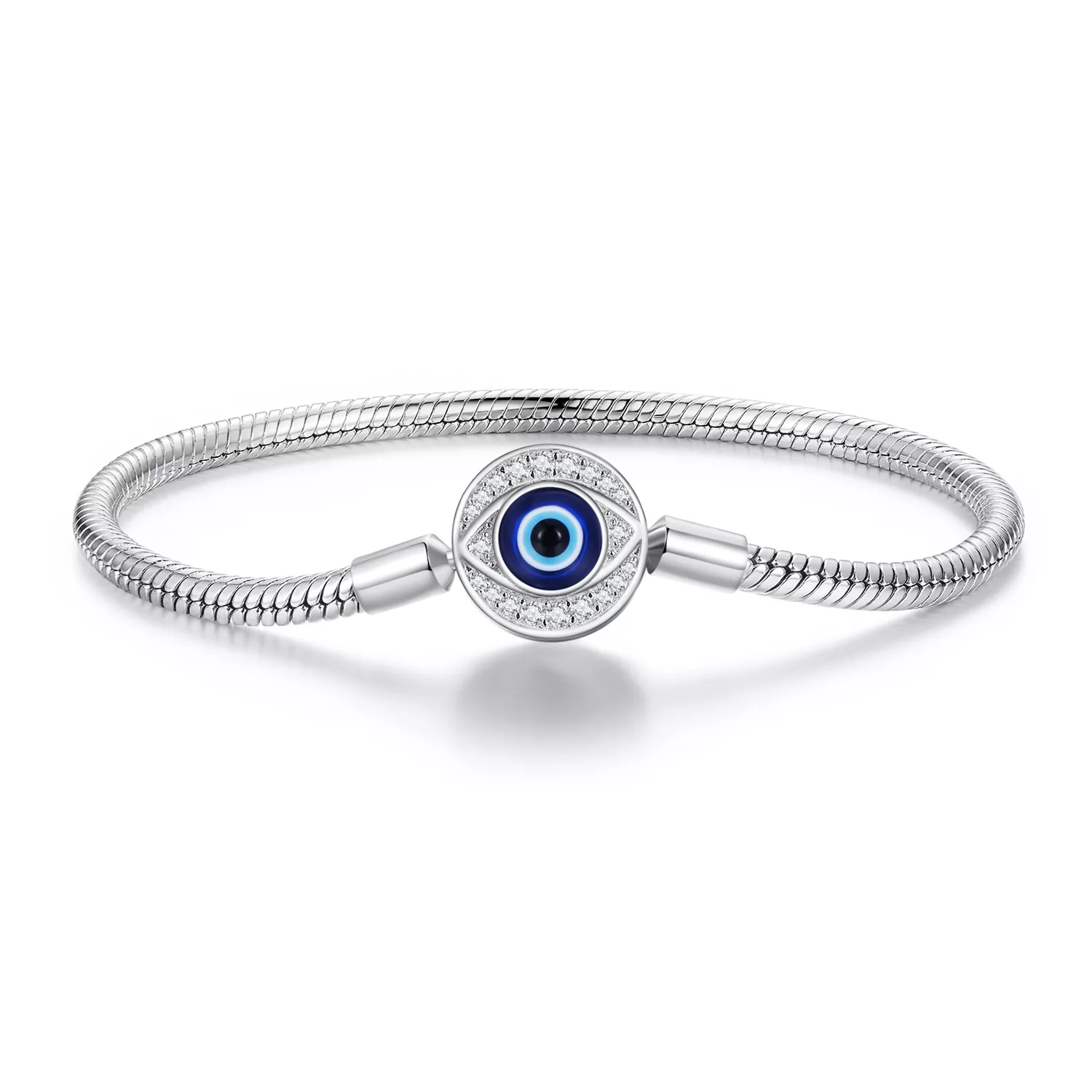 pandora stijl duivelsoog basisketting armband bsb122
