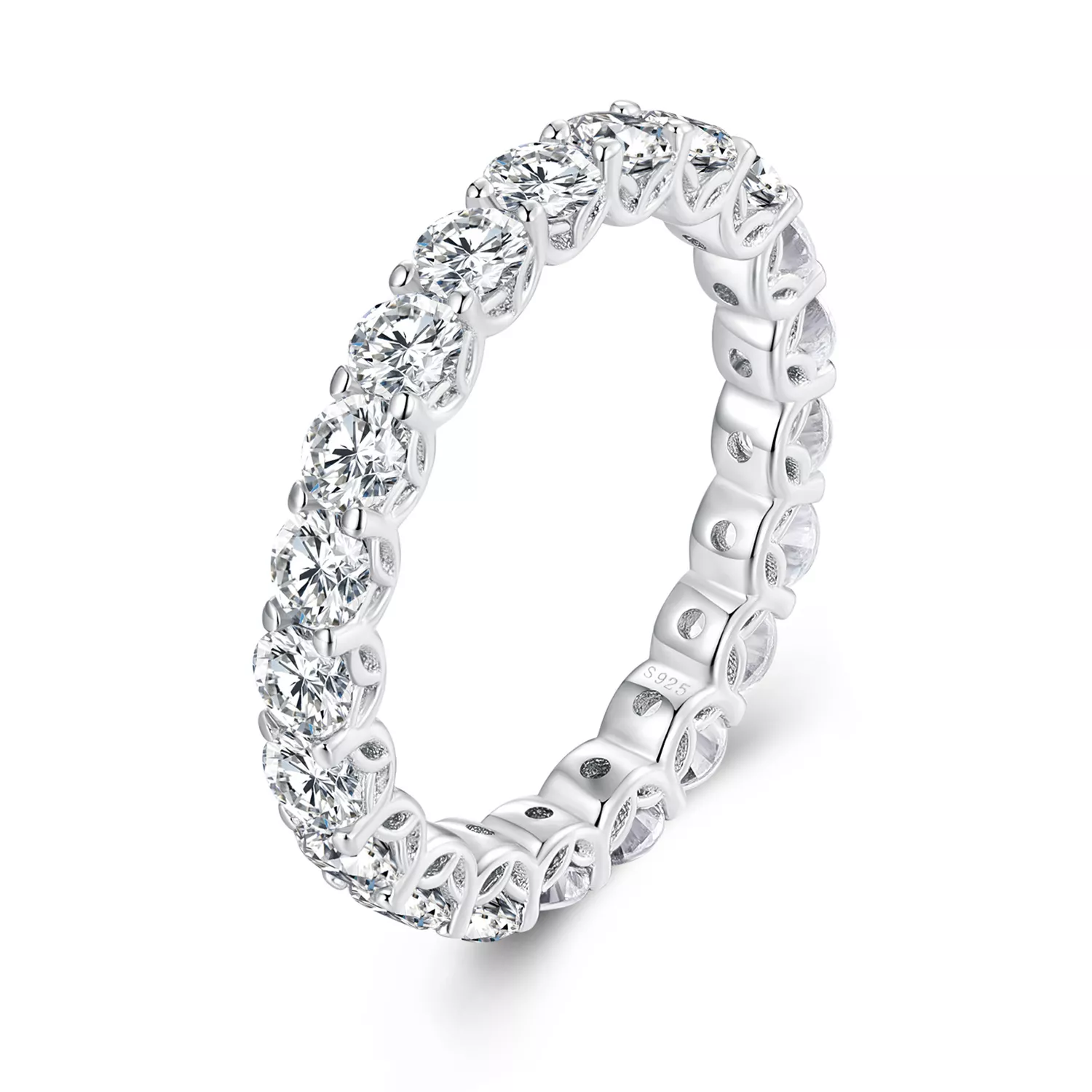 pandora stijl fijne moissanite ring msr029