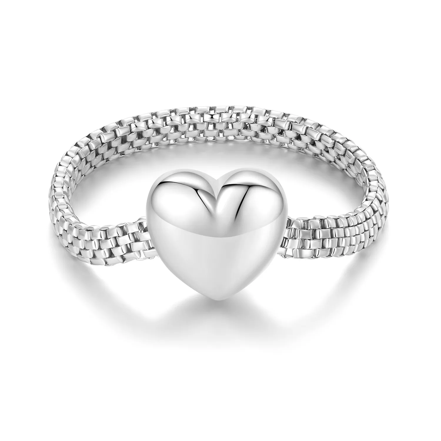 pandora stijl liefdes kettingring bsr422