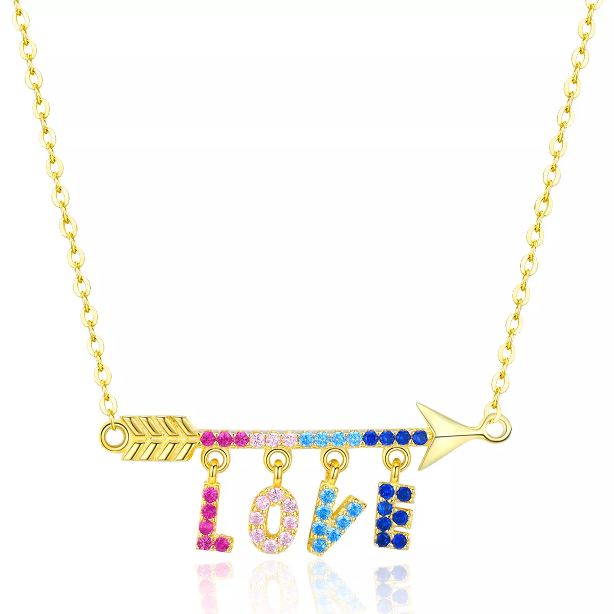 pandora stijl initiaal ketting bsn011
