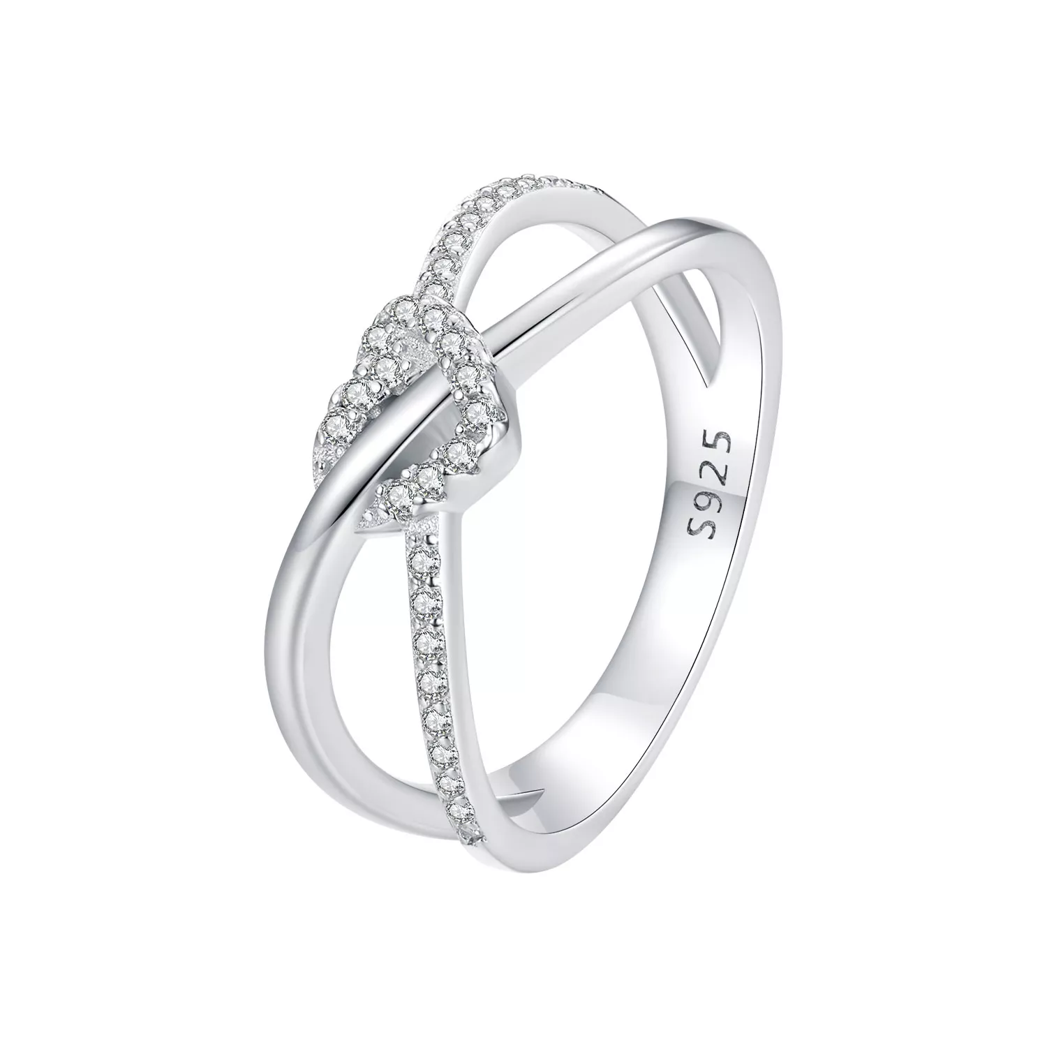 pandora stijl liefdesknoop ring bsr464