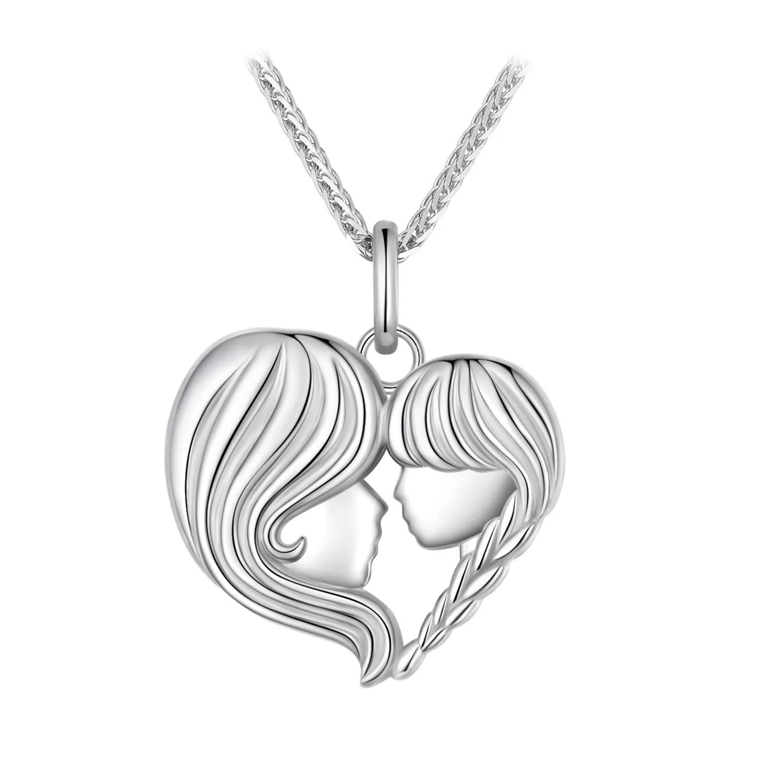pandora stijl moeder dochter ketting bsn324