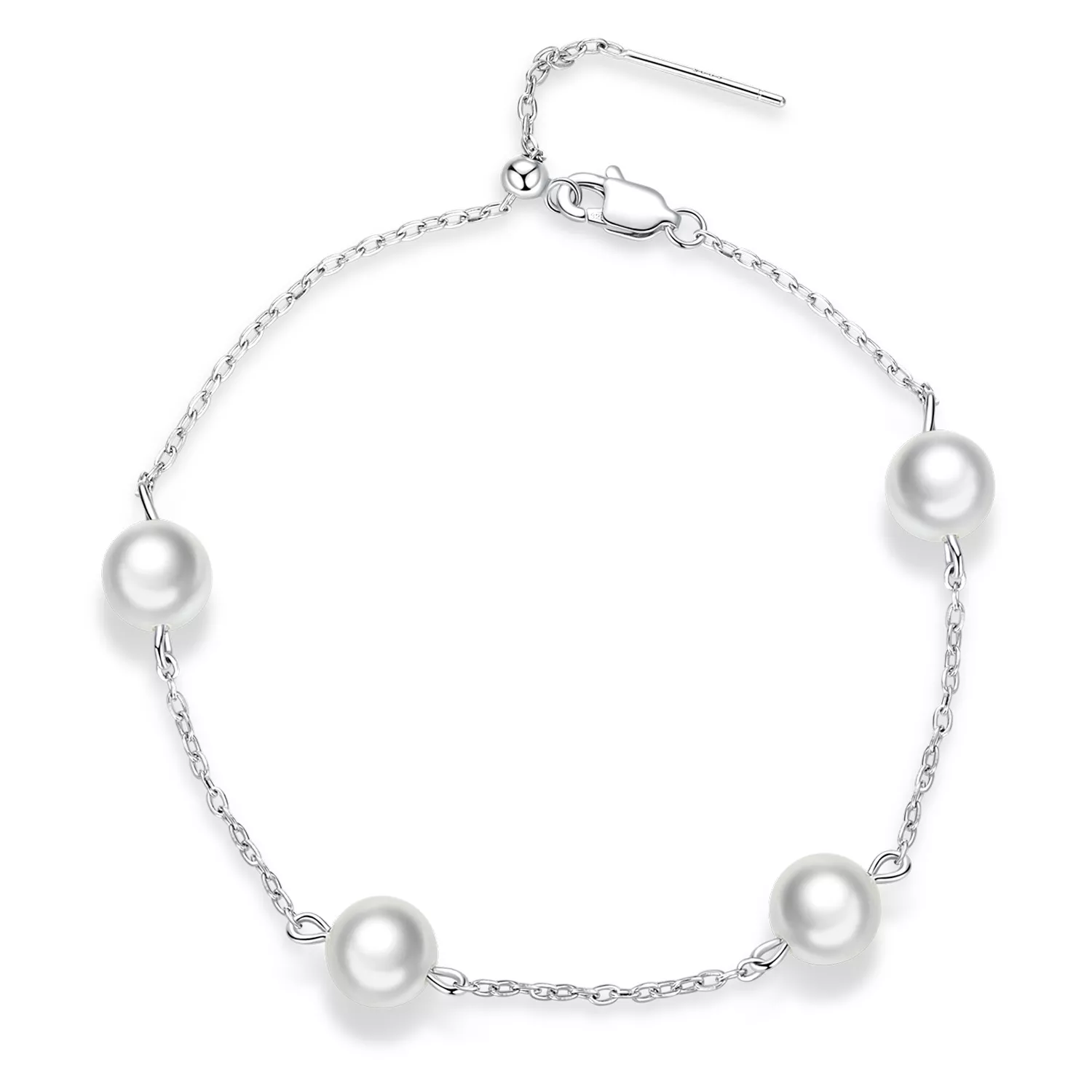 pandora stijl parel armband bsb090