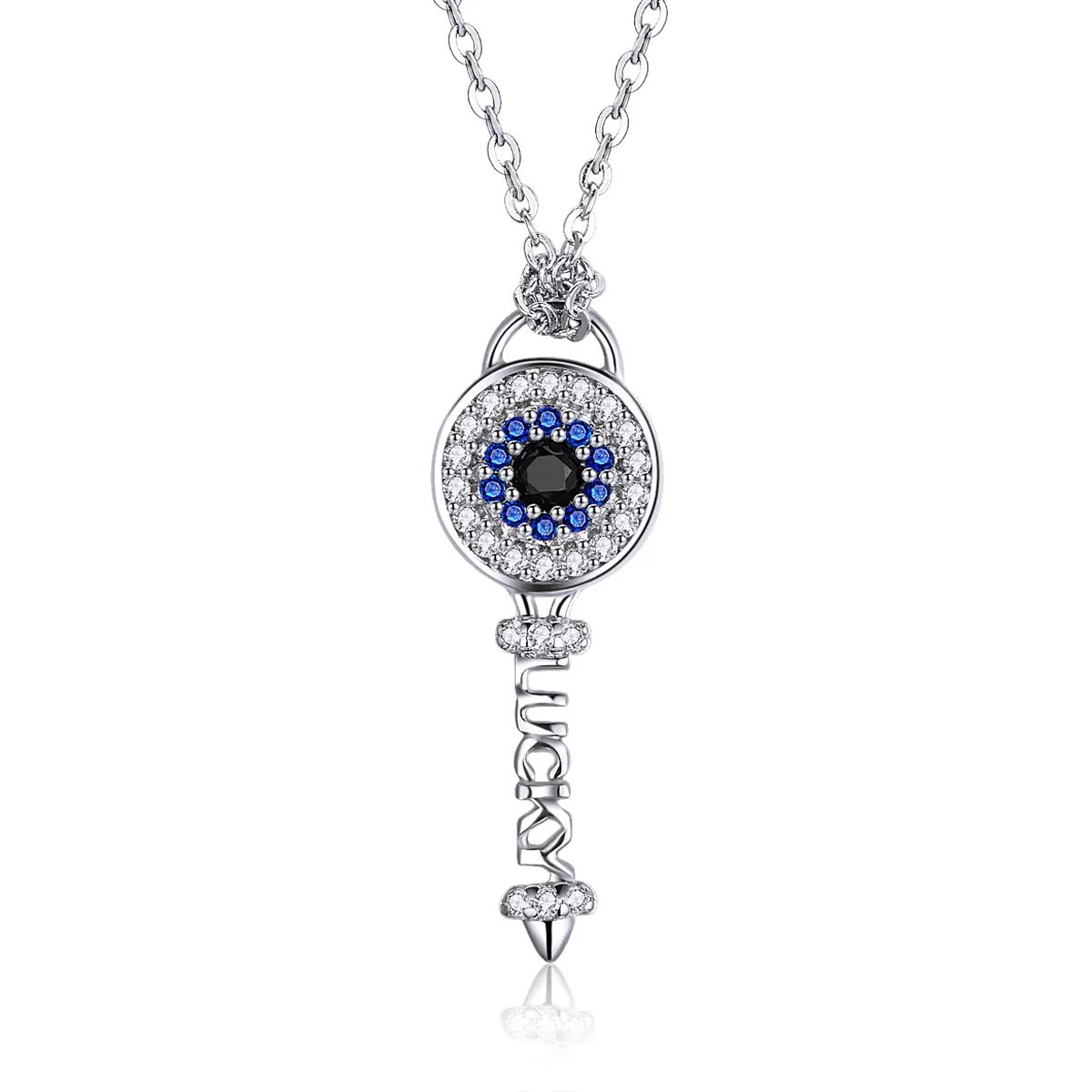 pandora stijl sleutel ketting bsn013