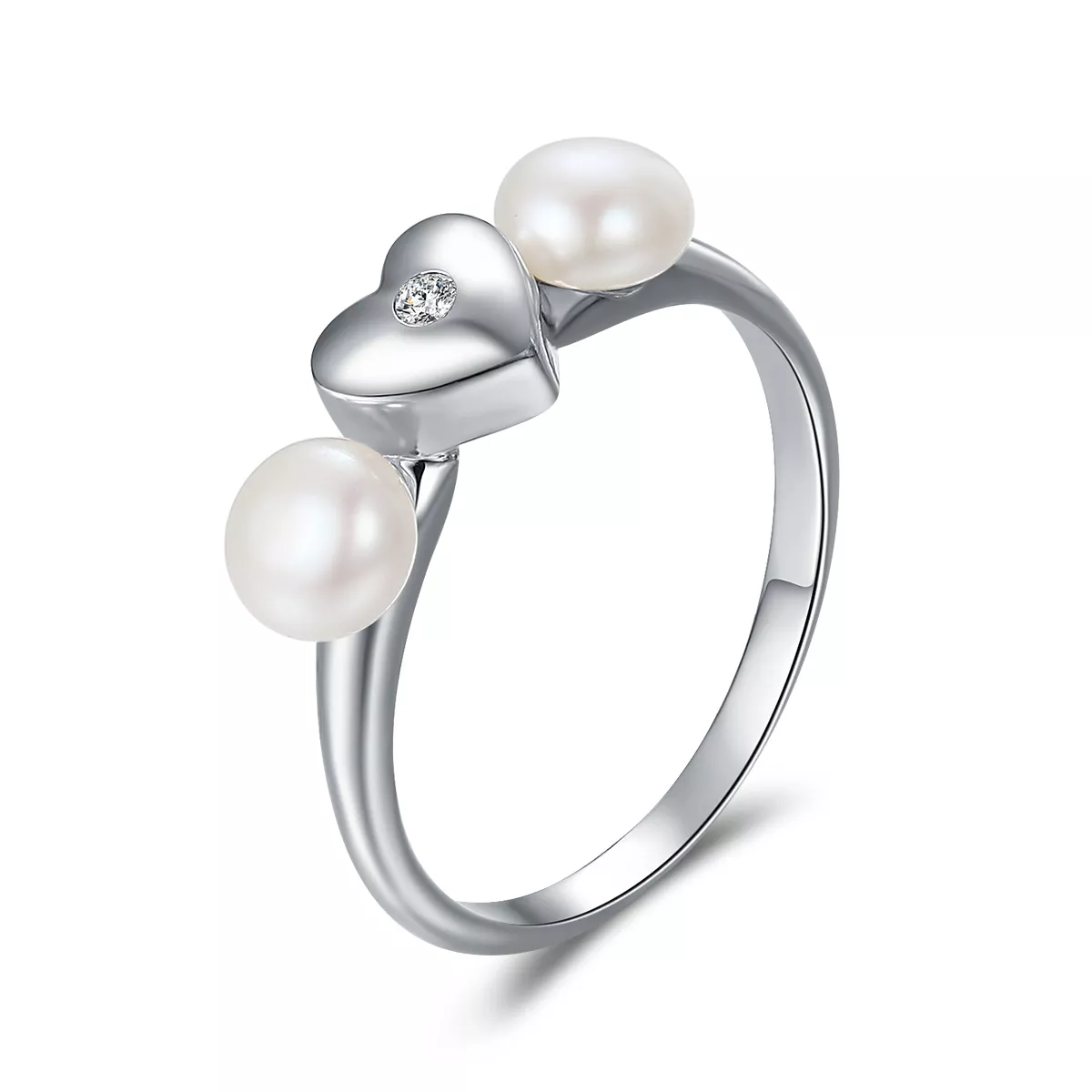 pandora stijl zilveren geurig hart ring scr156