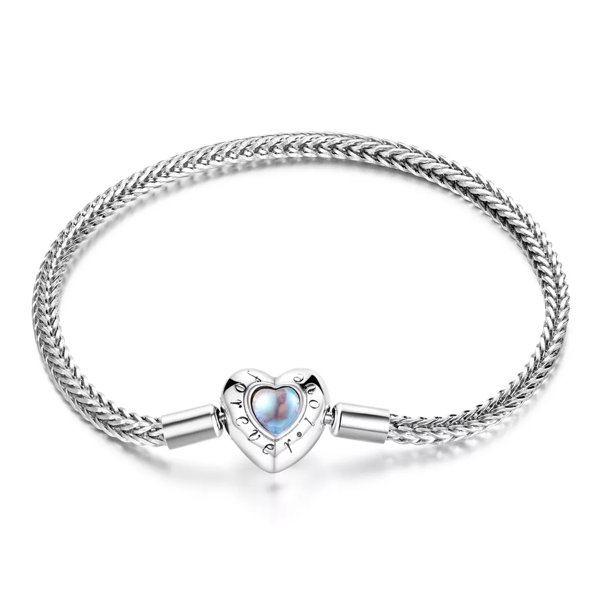 pandora stijl armband met hartsluiting scb223