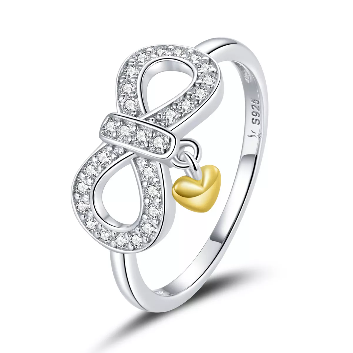 pandora stijl oneindige ring scr676