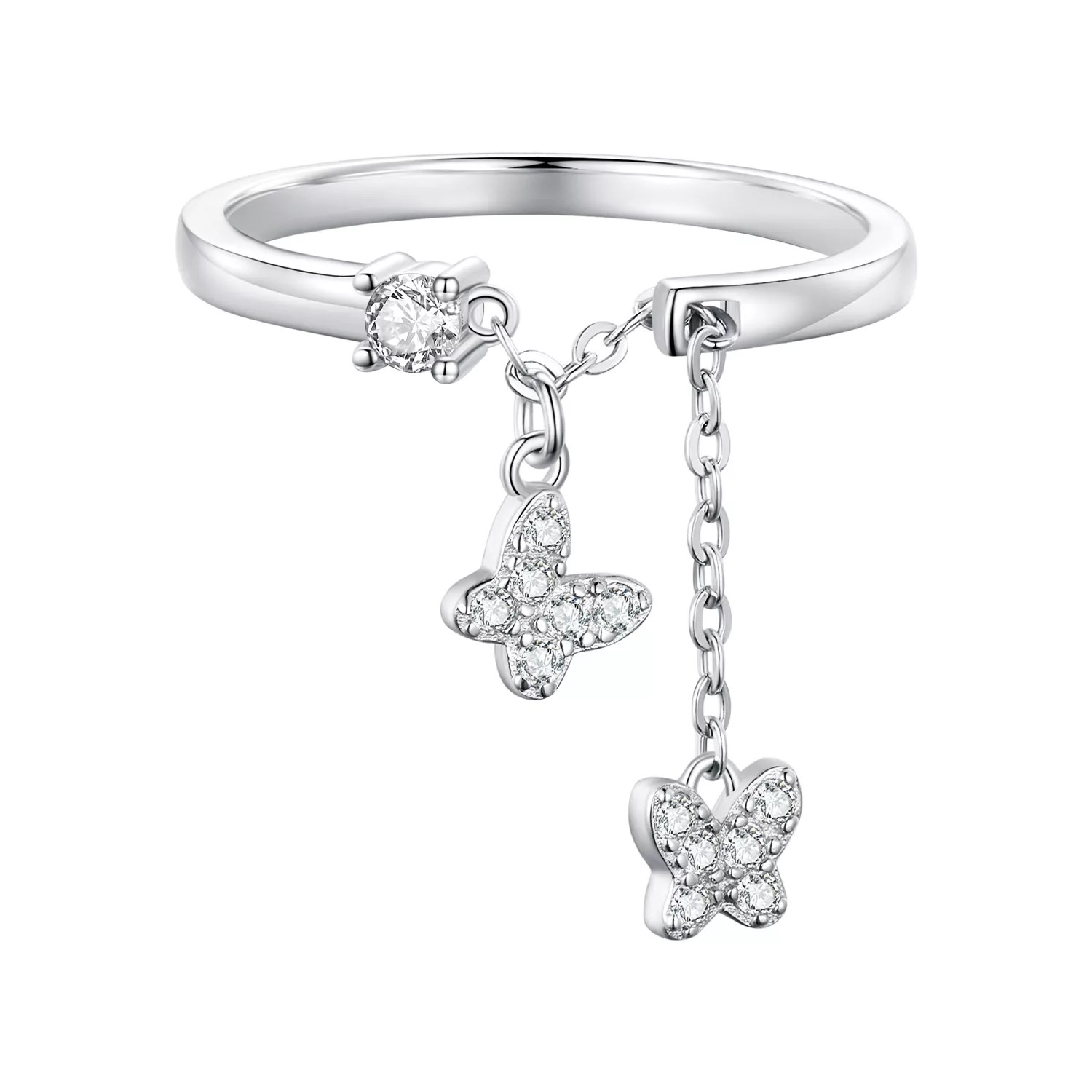 pandora stijl verstelbare ringen bsr349