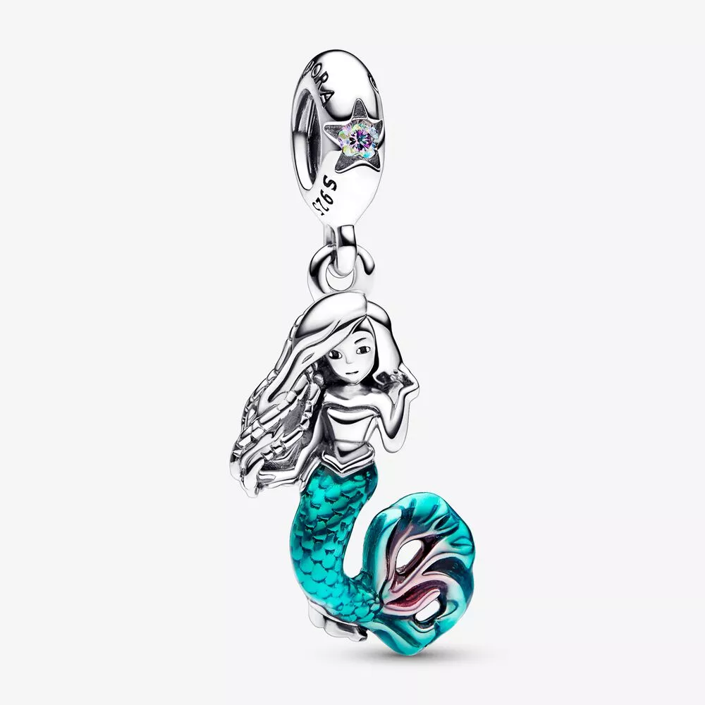 pandora disney de kleine zeemeermin ariel dangle charm 792695c01