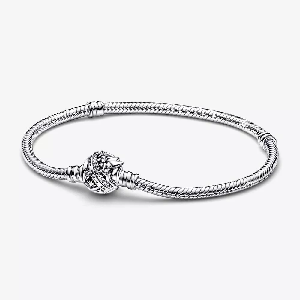 pandora disney tinker bell sluiting moments snake chain armband 592548c01