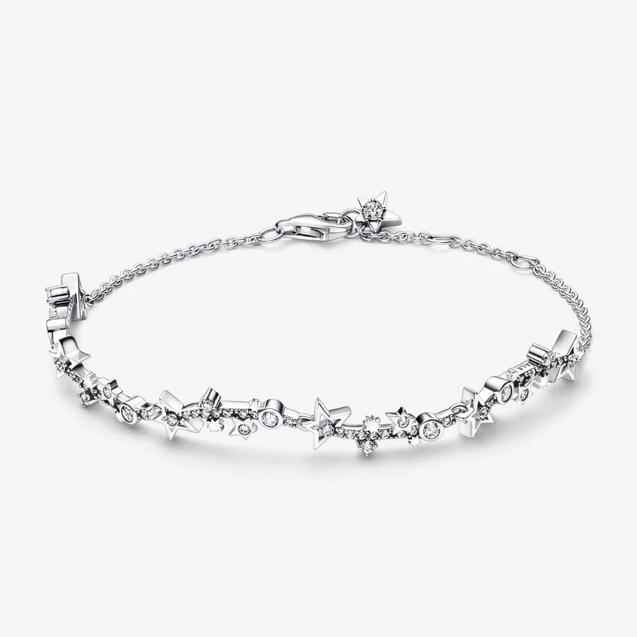 pandora melkweg sterling zilveren armband met heldere zirkonia 592425c01