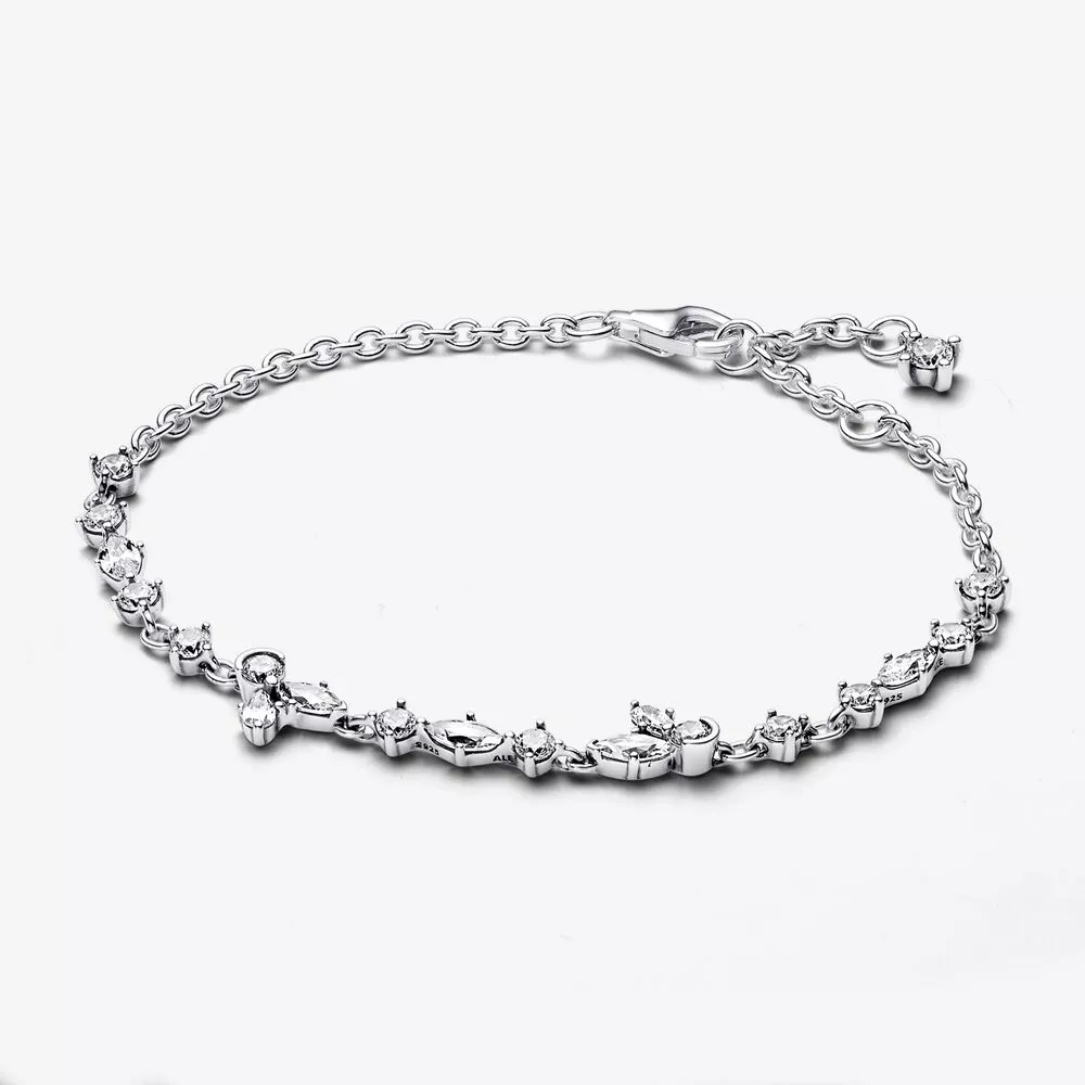 pandora sprankelende herbarium cluster ketting armband 592631c01
