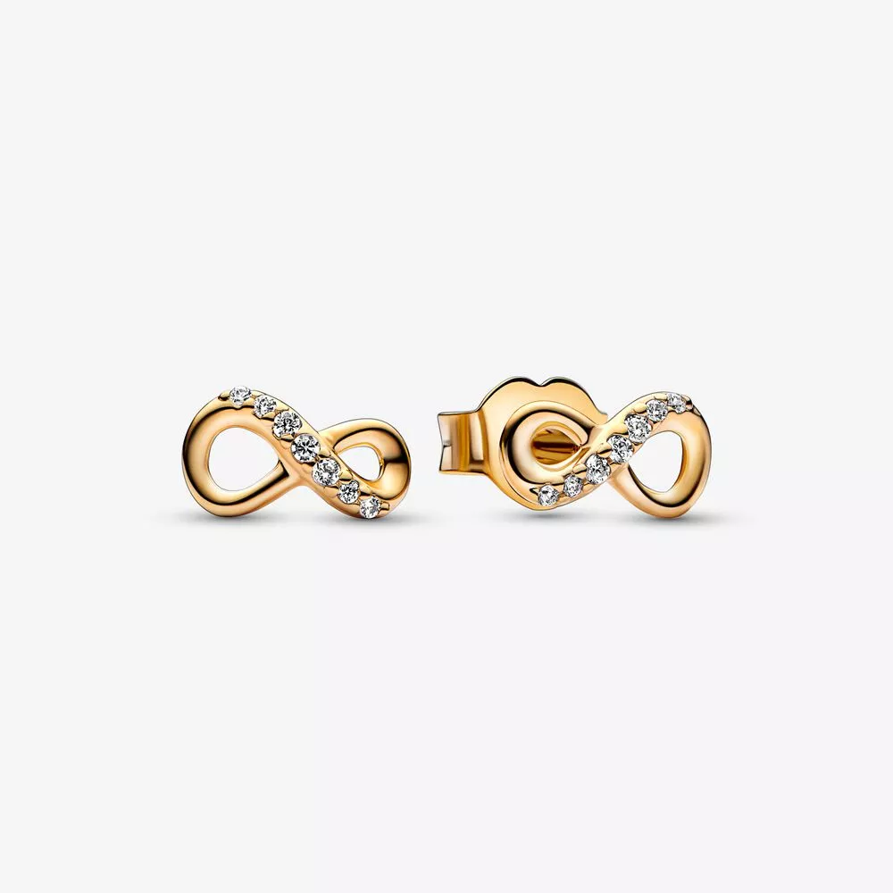 pandora sprankelende infinity oorstekers 268820c01