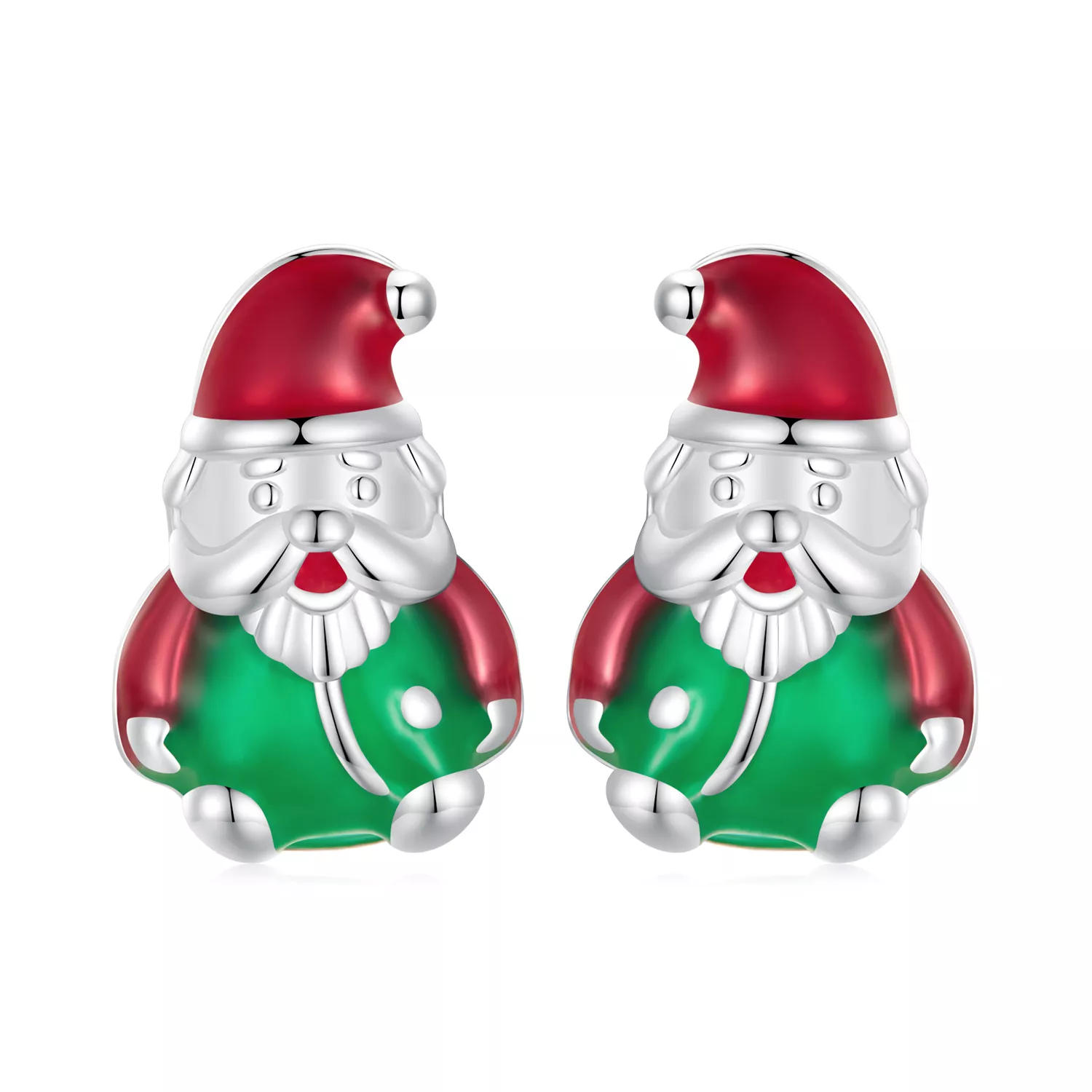pandora stijl glow in the dark kerst studs oorbellen bse918