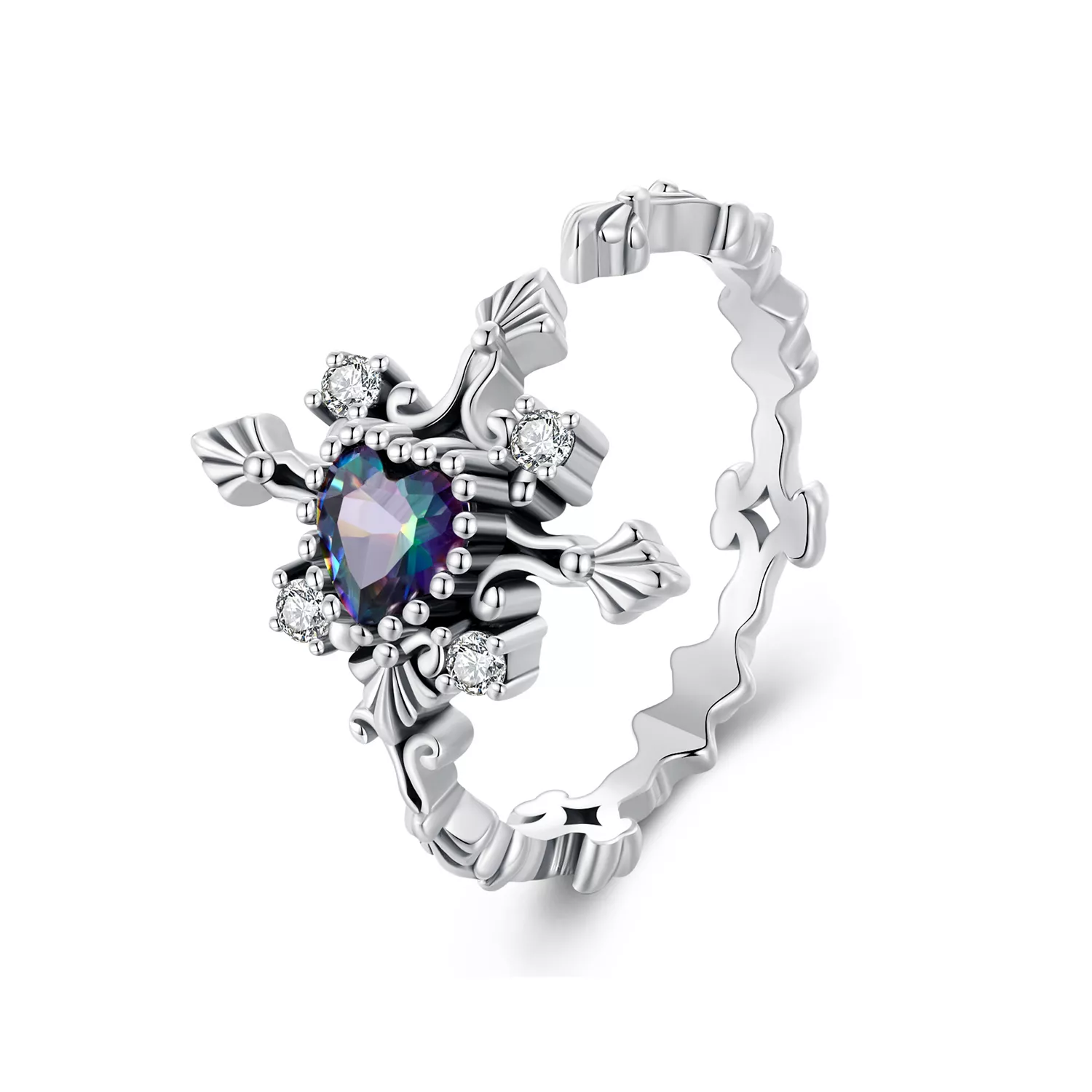 pandora stijl halloween kruis ring bsr482 e