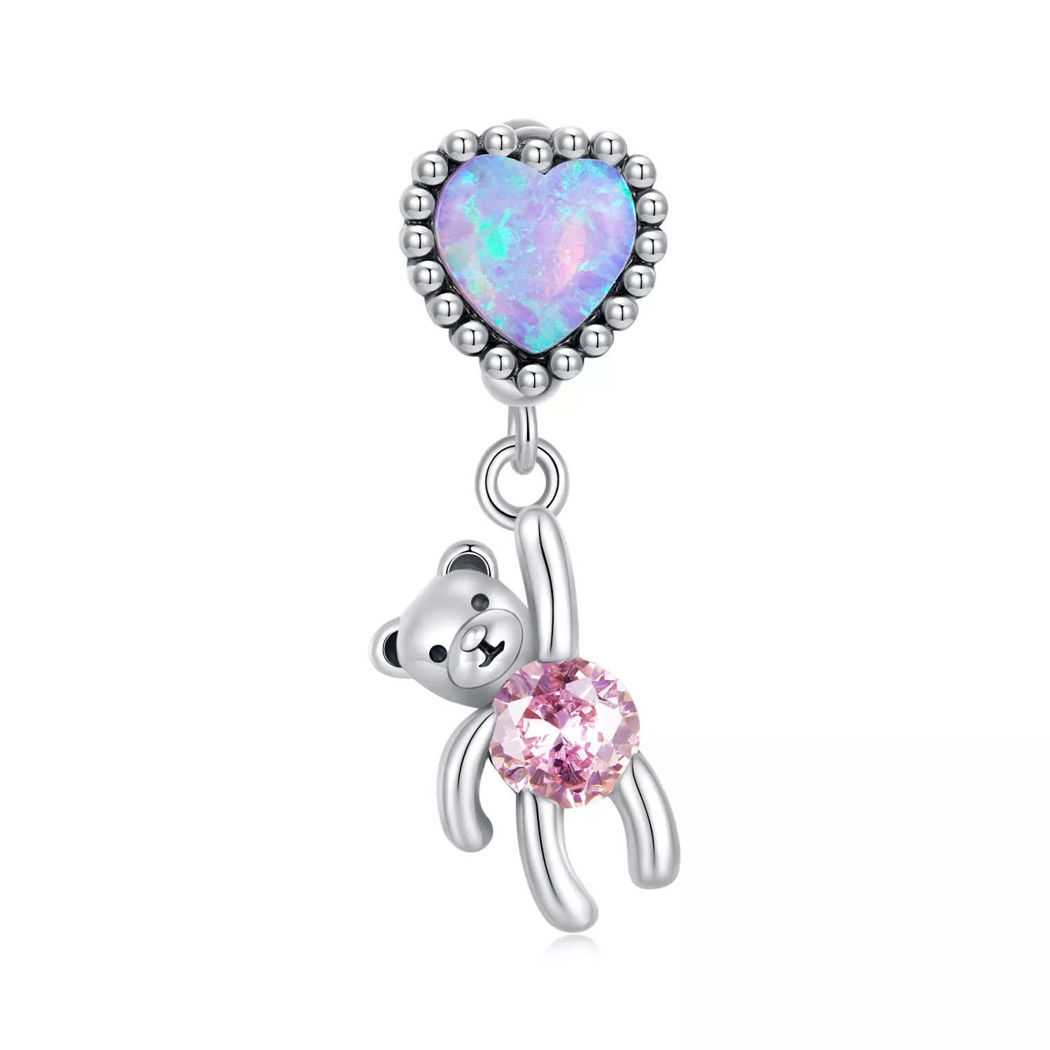 pandora stijl hangende beer scc2591