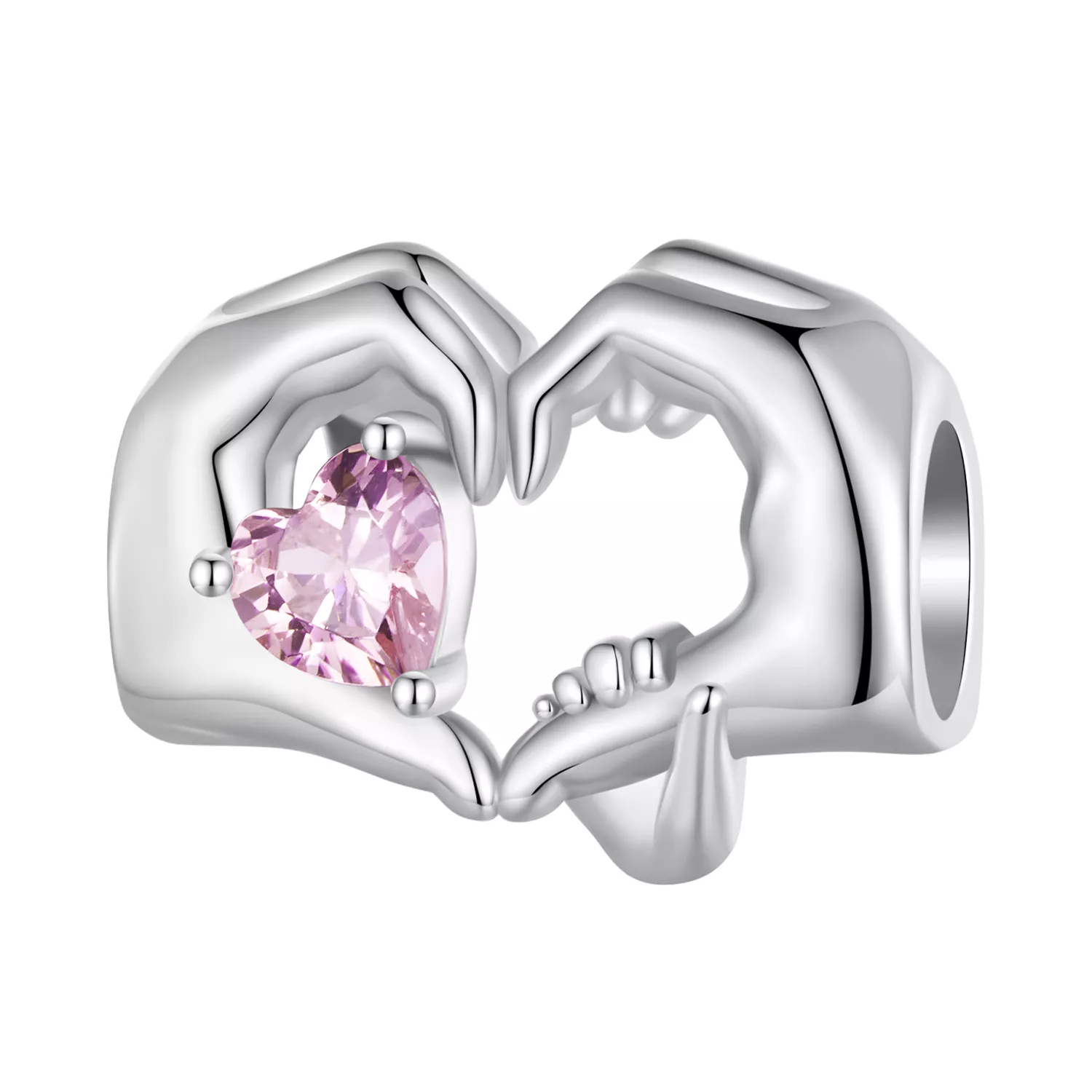 pandora stijl hart gebaar bedel bsc829