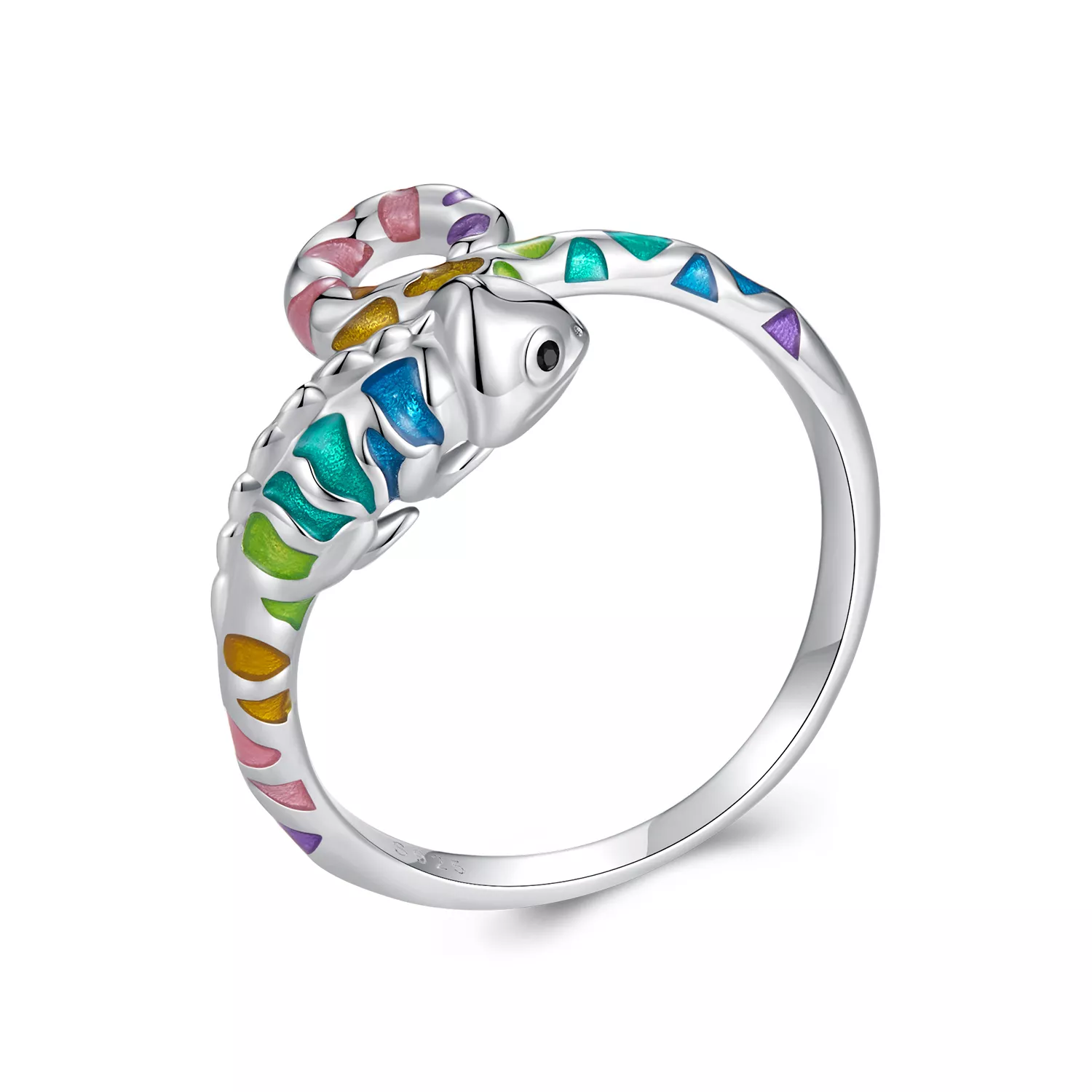 pandora stijl kameleon open ring bsr475 e