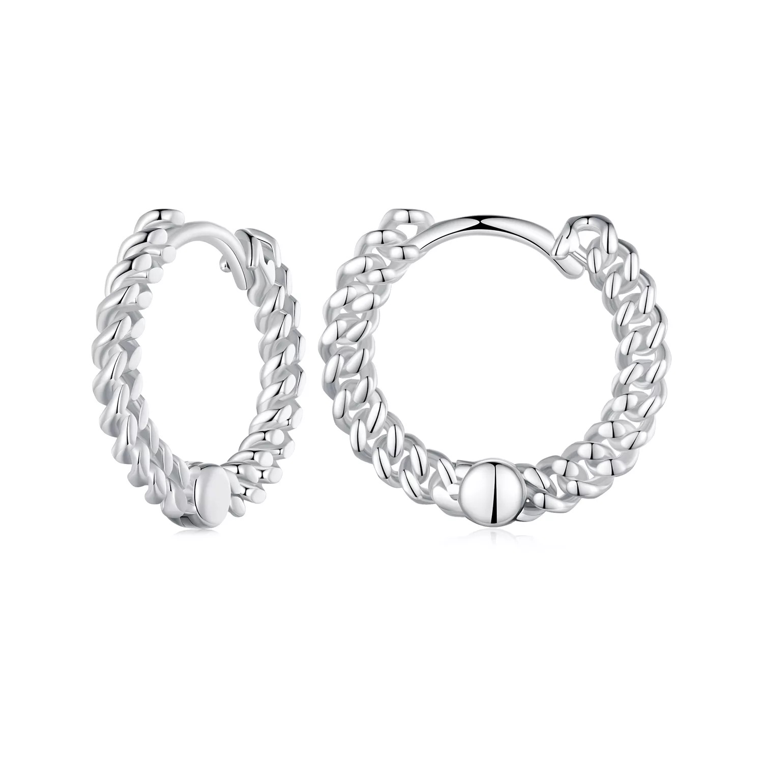 pandora stijl ketting oorringen bse906