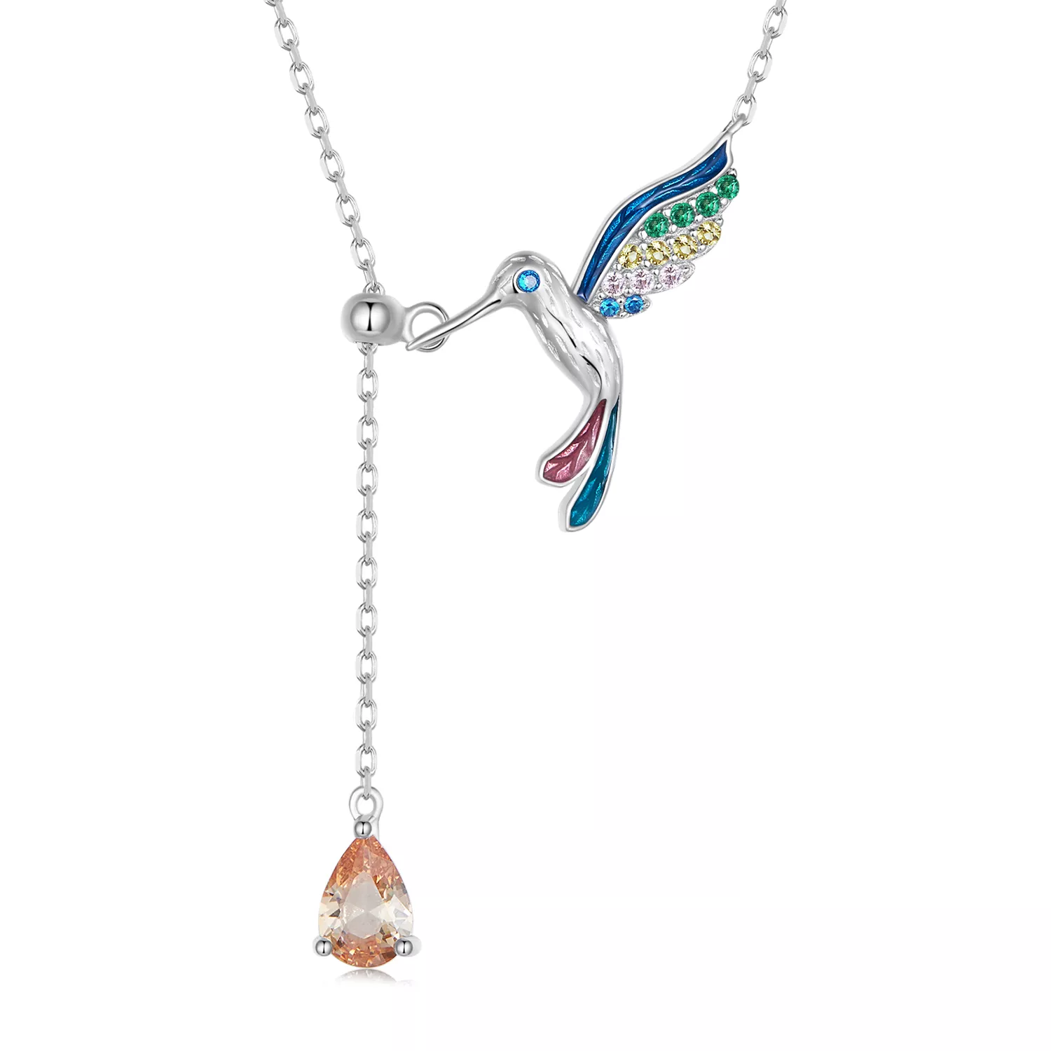 pandora stijl kolibrie ketting bsn305