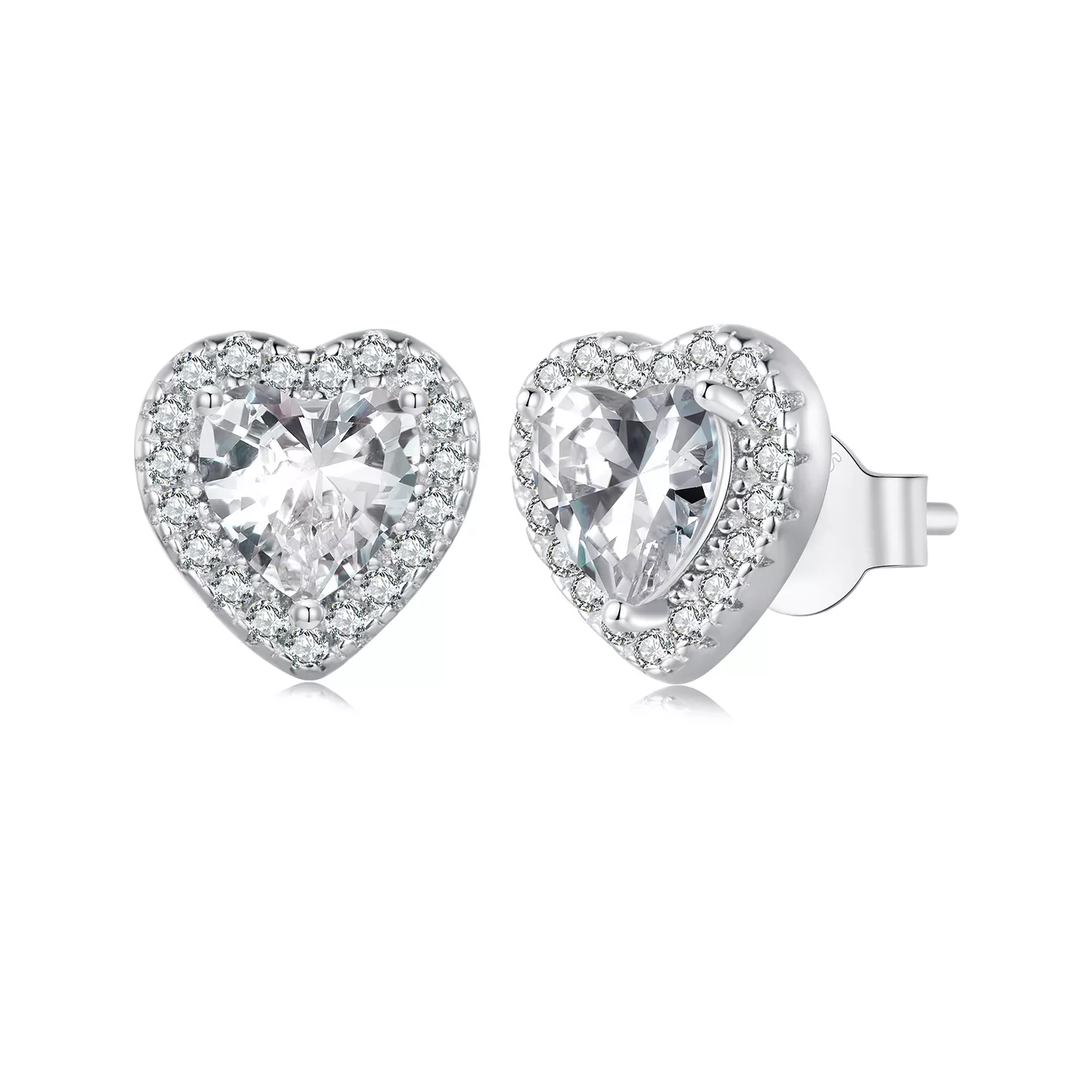 pandora stijl licht luxe stud oorbellen bse894