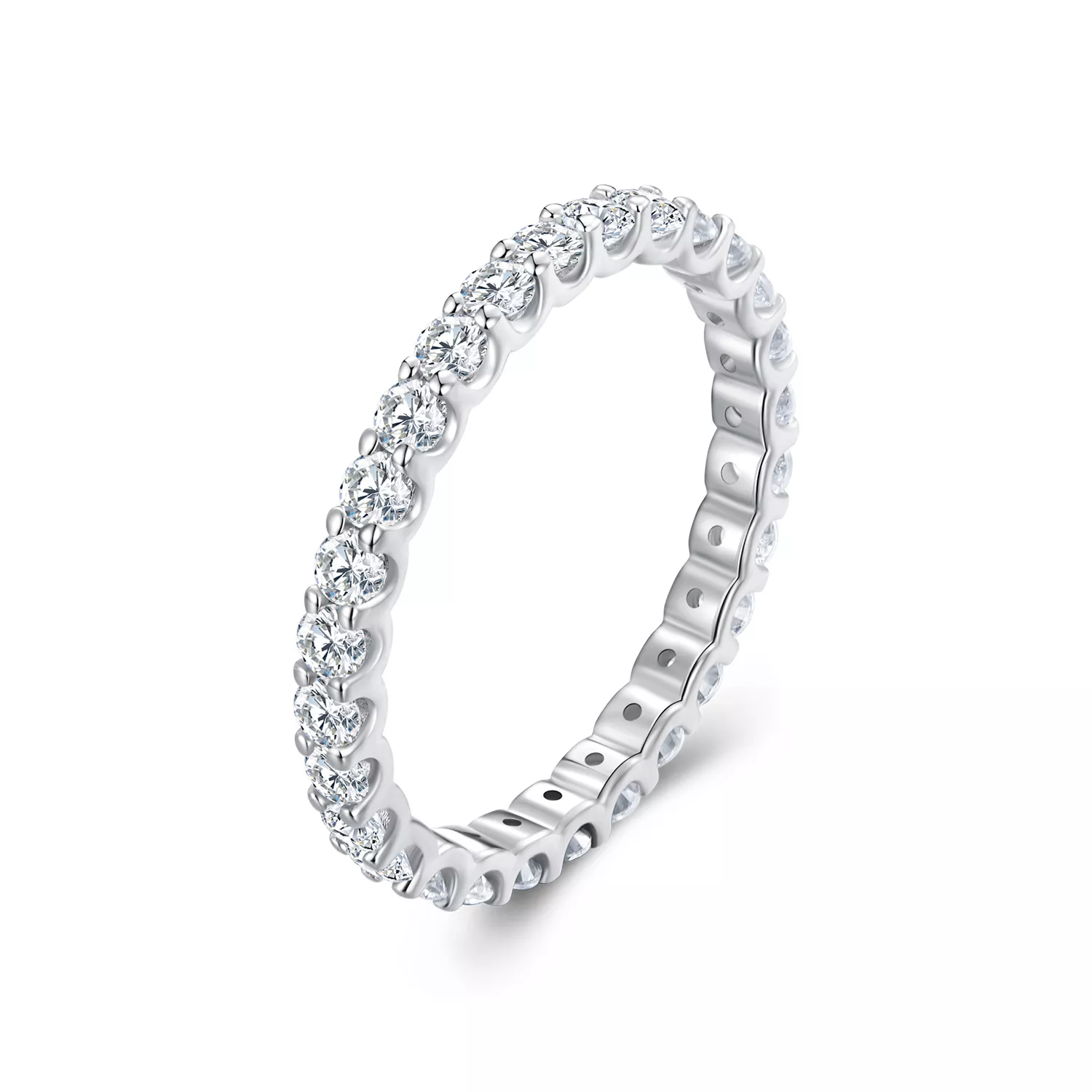 pandora stijl moissanite ring msr034