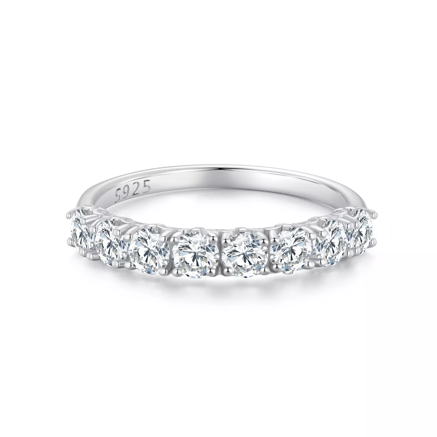 pandora stijl patroon moissanite ring eén certificaat msr015