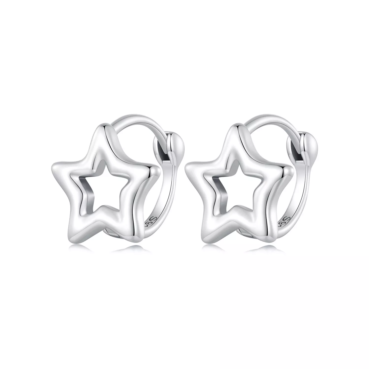 pandora stijl ster oorbellen bse896