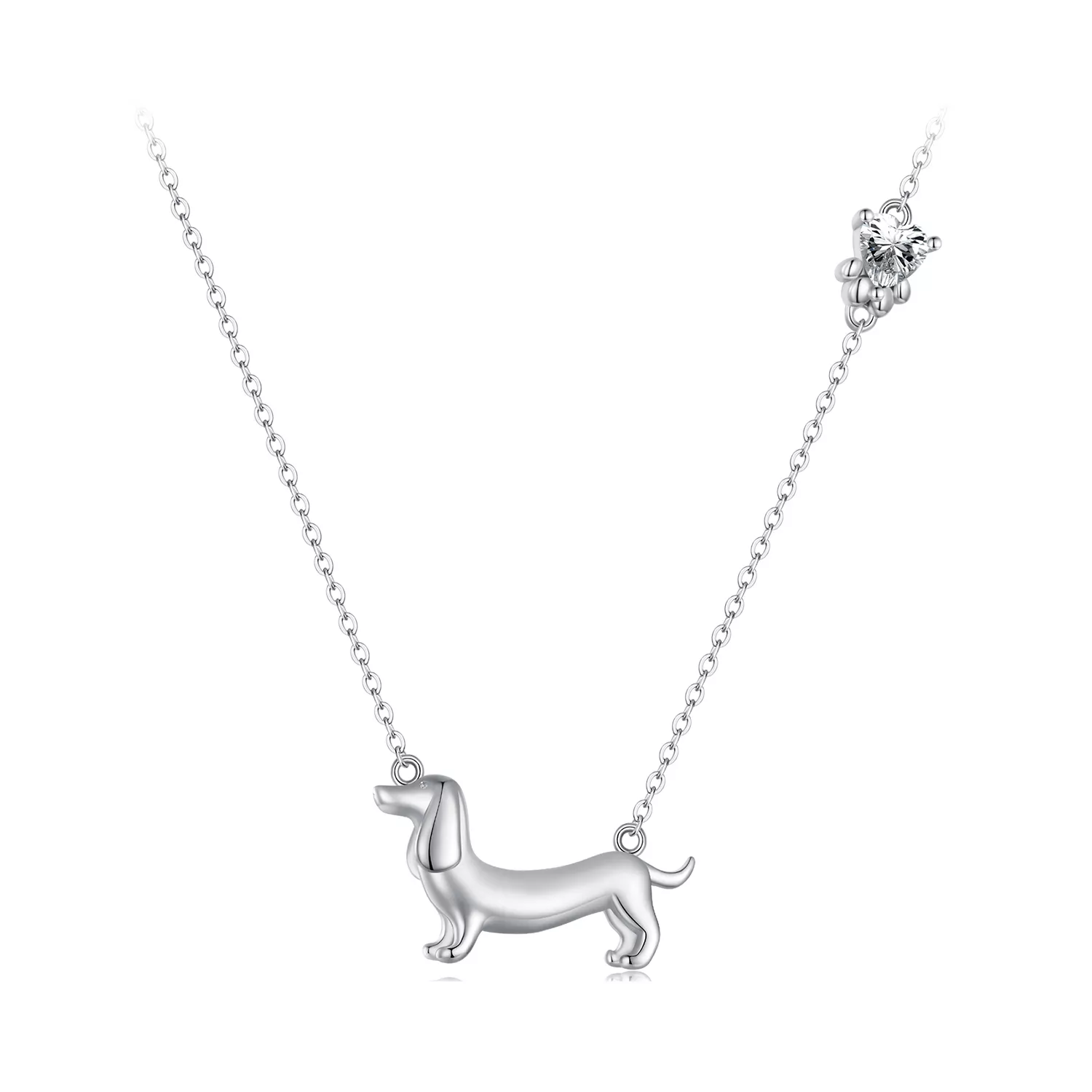 pandora stijl teckel ketting scn501