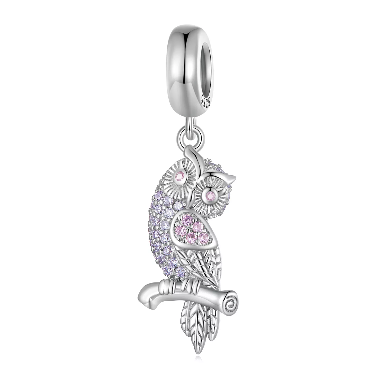 pandora stijl uil hanger bsc832