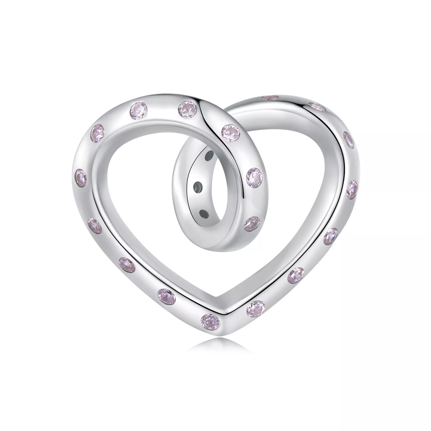 pandora stijl verstrengeld hart bedel bsc928