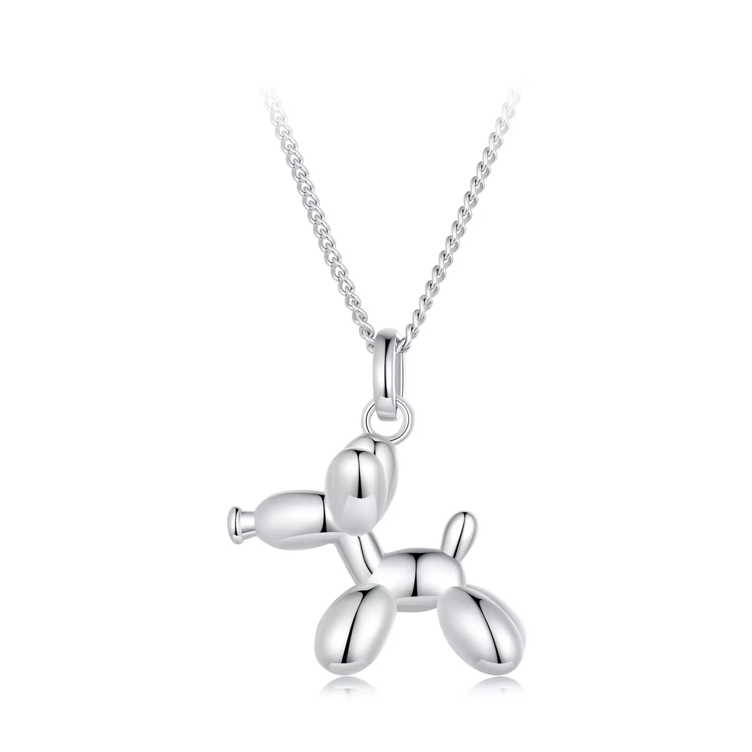 pandora stijl ballonhond halsketting scn506