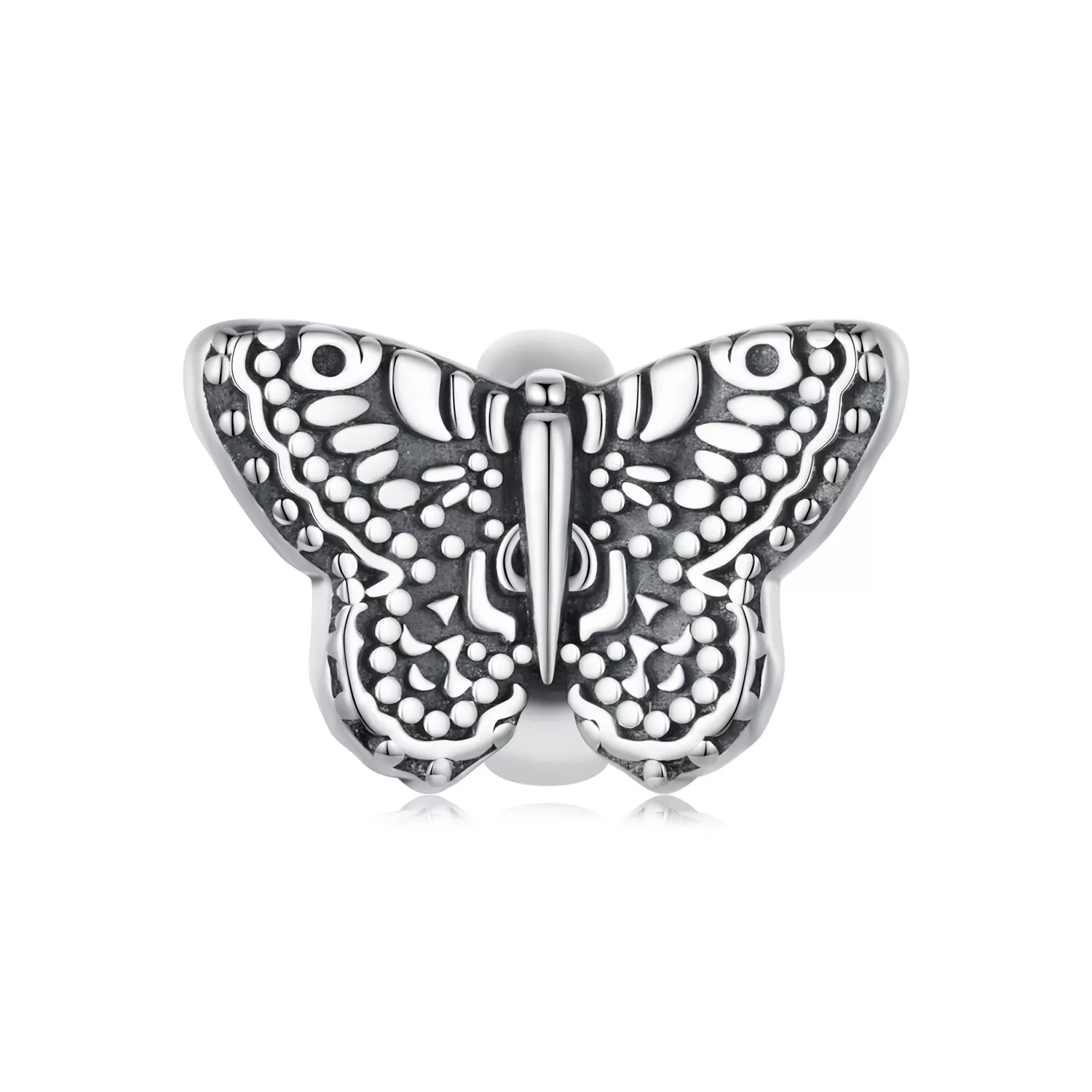 pandora stijl butterfly silicone charm scc2551