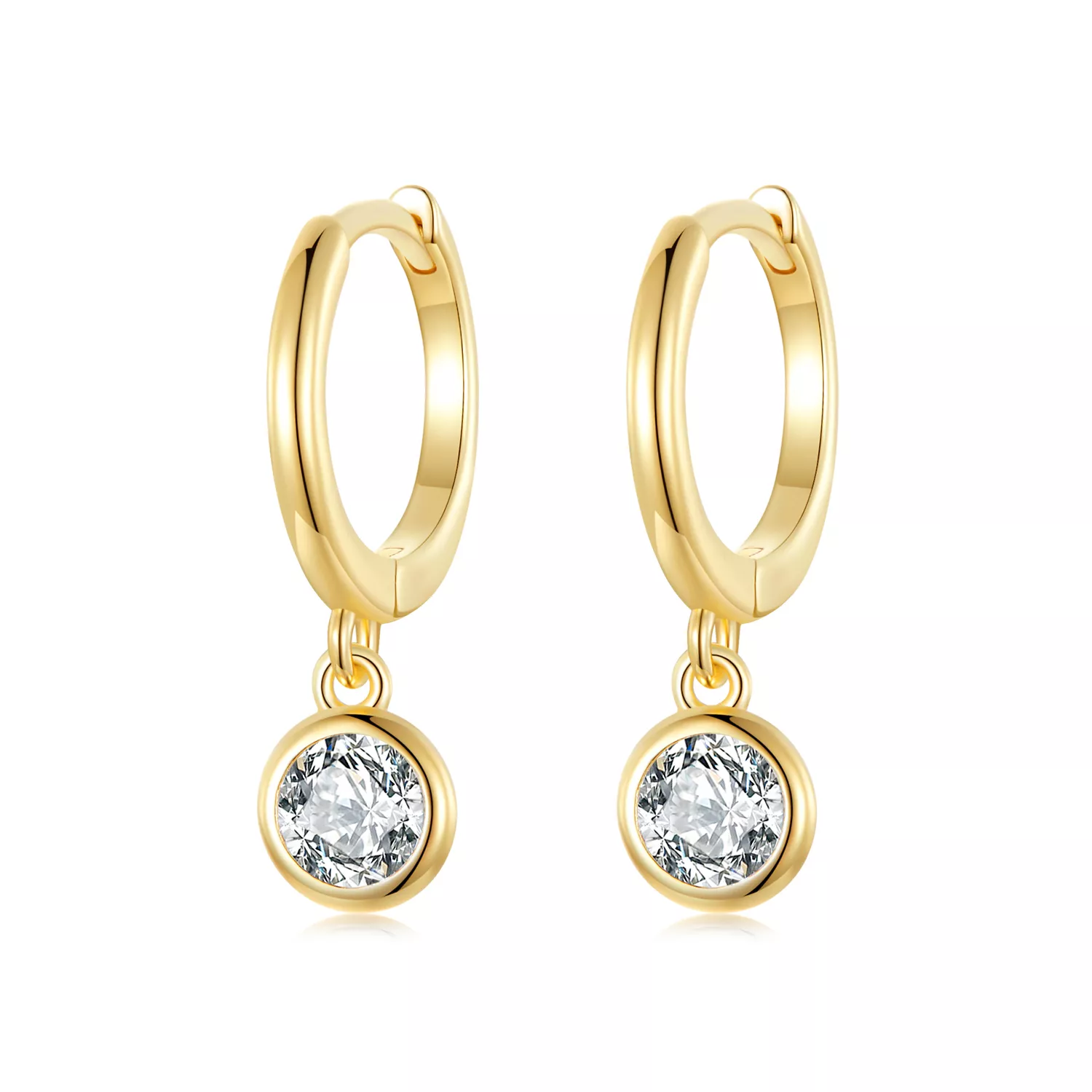 pandora stijl cirkel zirkonia hoepel oorbellen sce830 b
