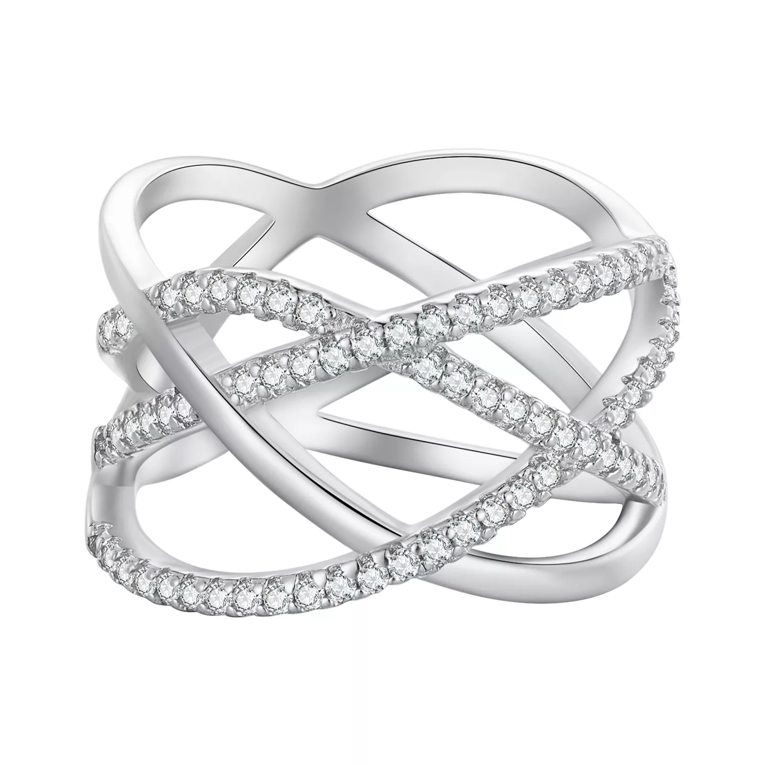 pandora stijl eenvoudige samsara ring bsr396