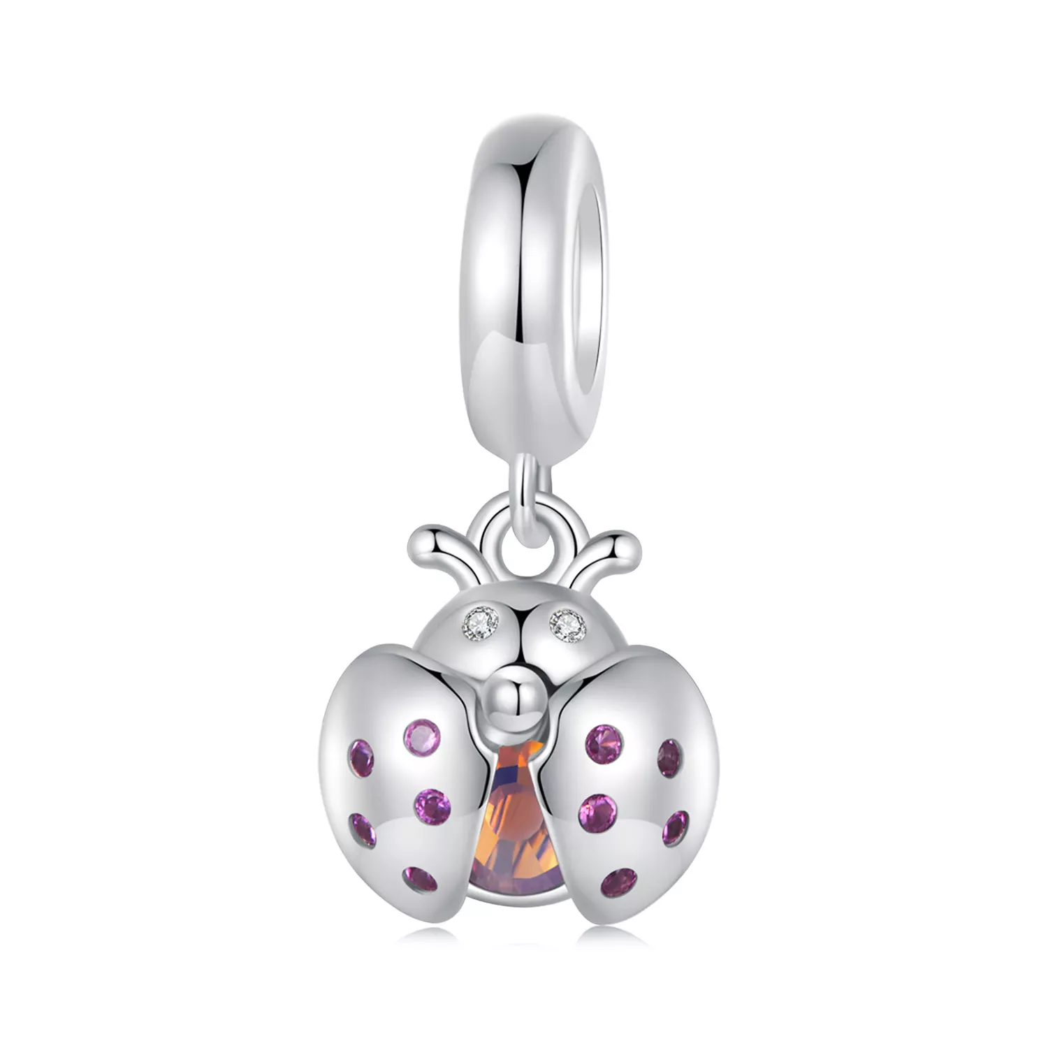 pandora stijl gelukslieveheersbeestje hangertje scc2613