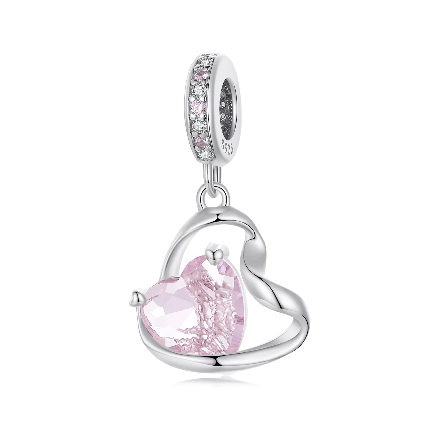 pandora stijl hartvormige linthanger bsc922
