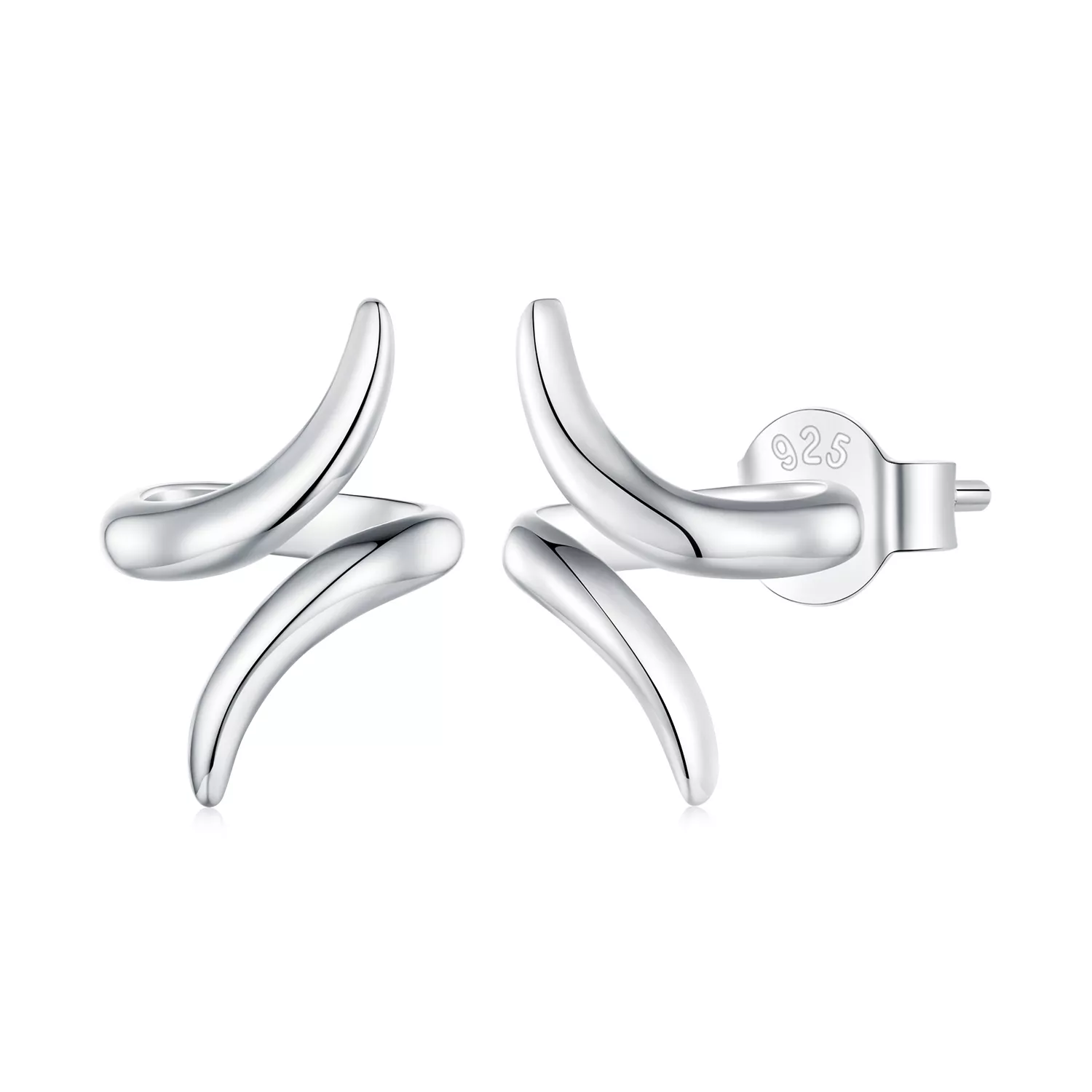 pandora stijl koptelefoon studs oorbellen bse903
