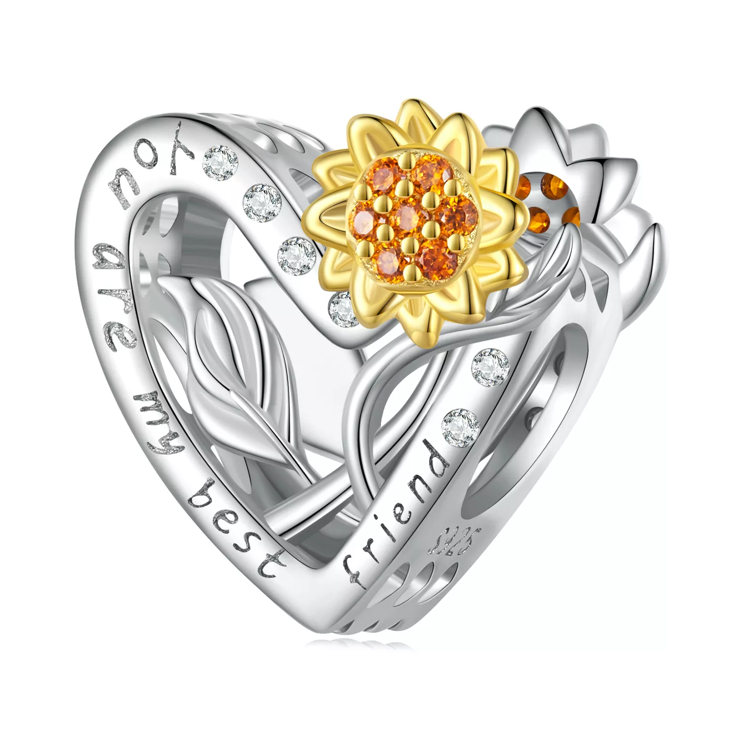 pandora stijl zonnebloembedel bsc839