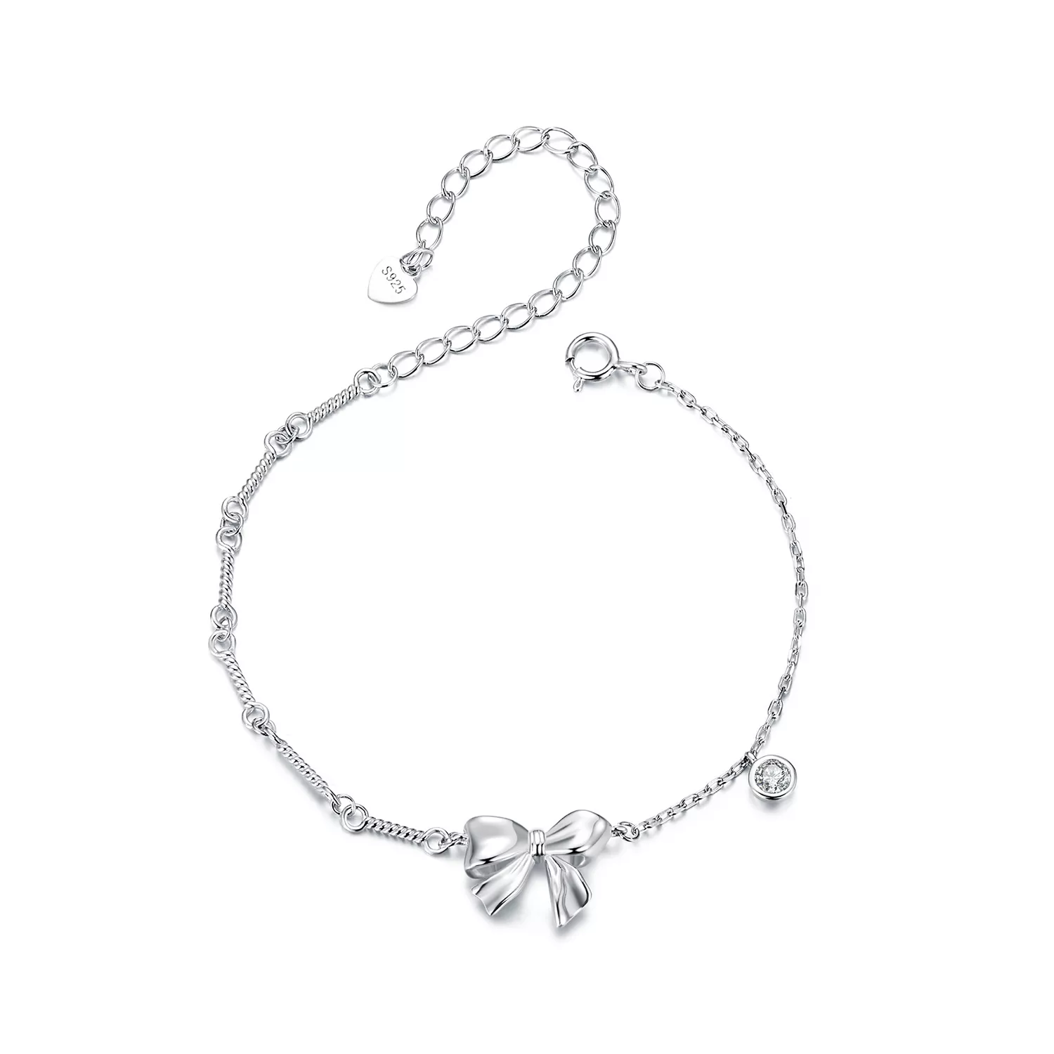 pandora stijl bow armband bsb187