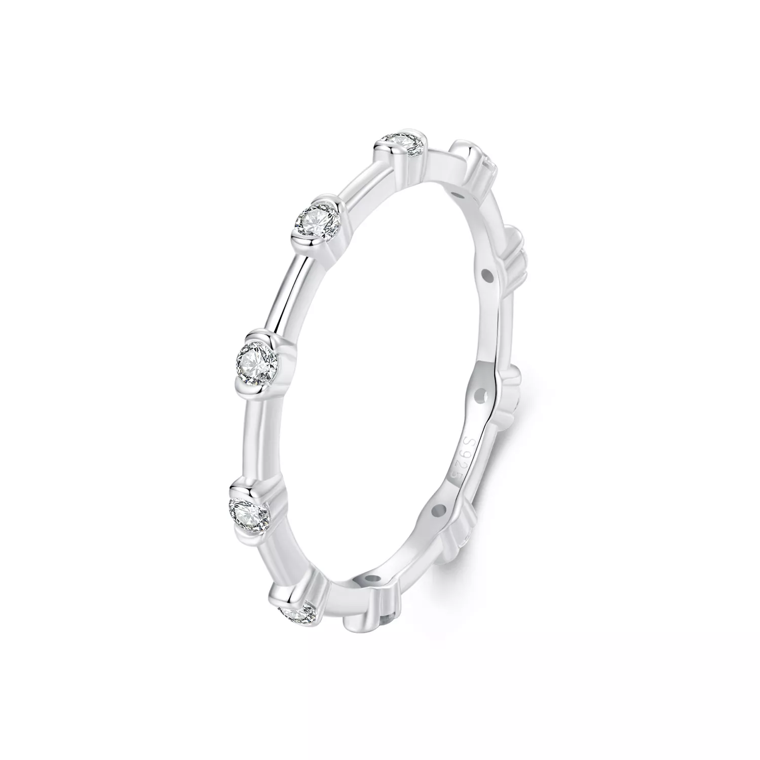 pandora stijl exquise kleine enkele ring bsr576