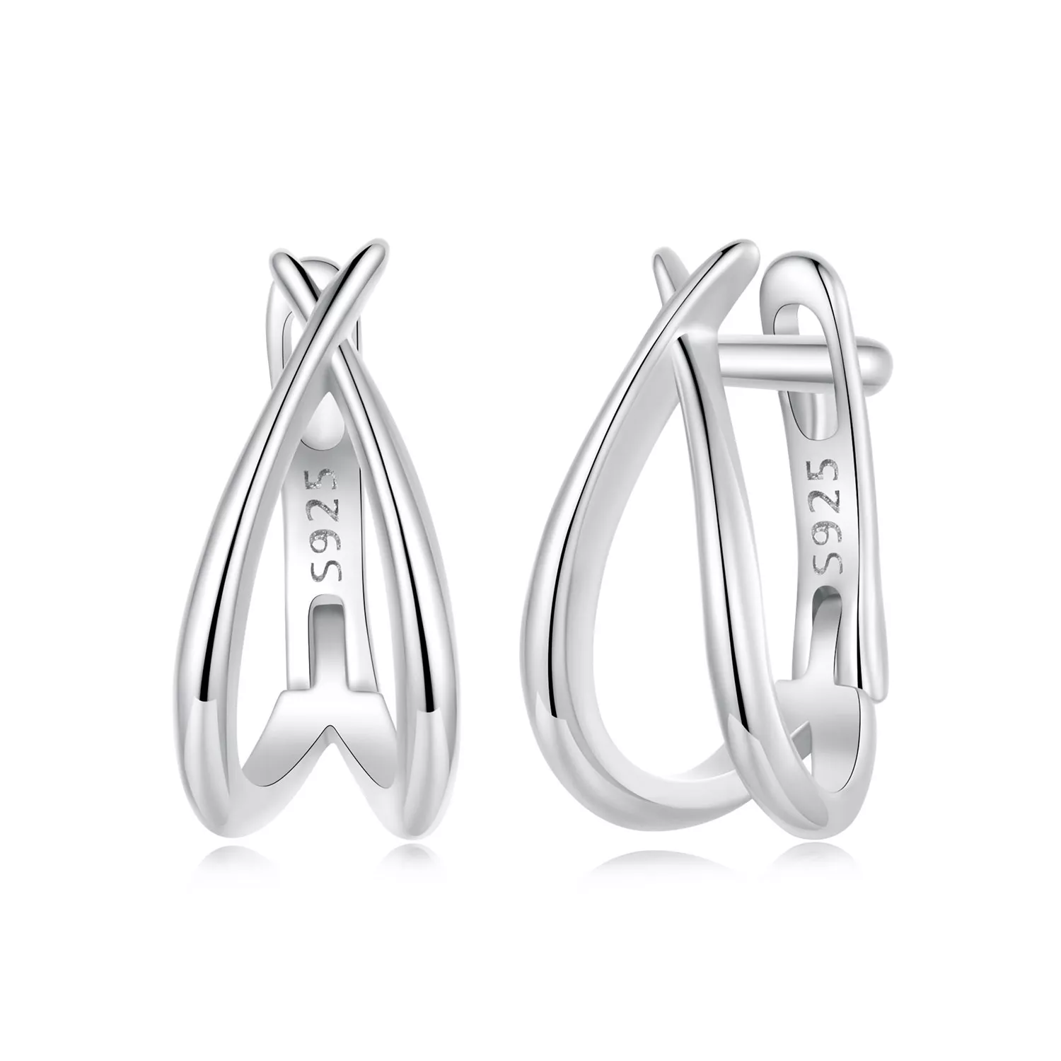 pandora stijl exquisite zilveren oorbel bse1053