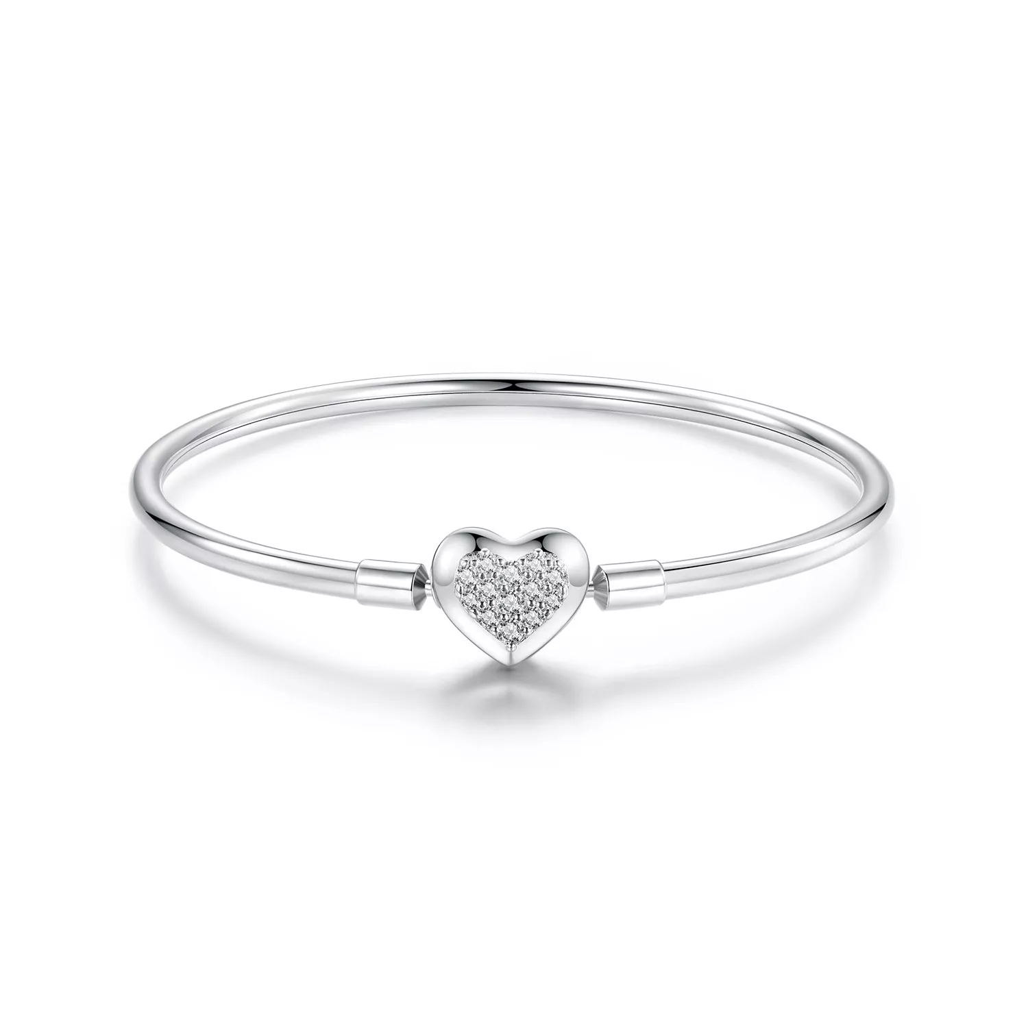 pandora stijl hart basis armband bsb192