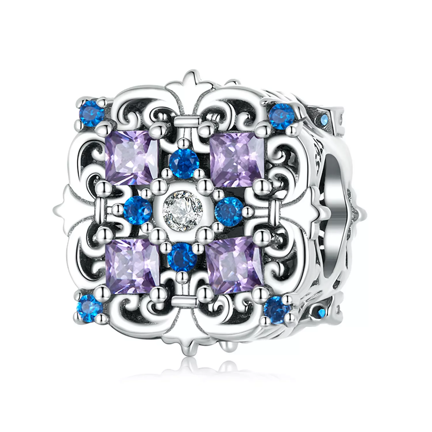 pandora stijl retro patroon kralen bsc618