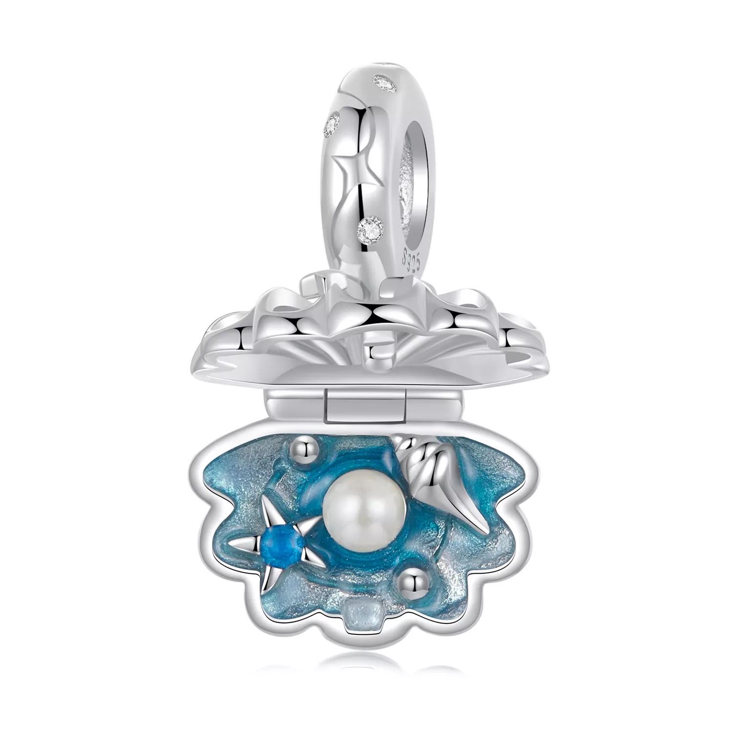 pandora stijl schelp hanger scc2884