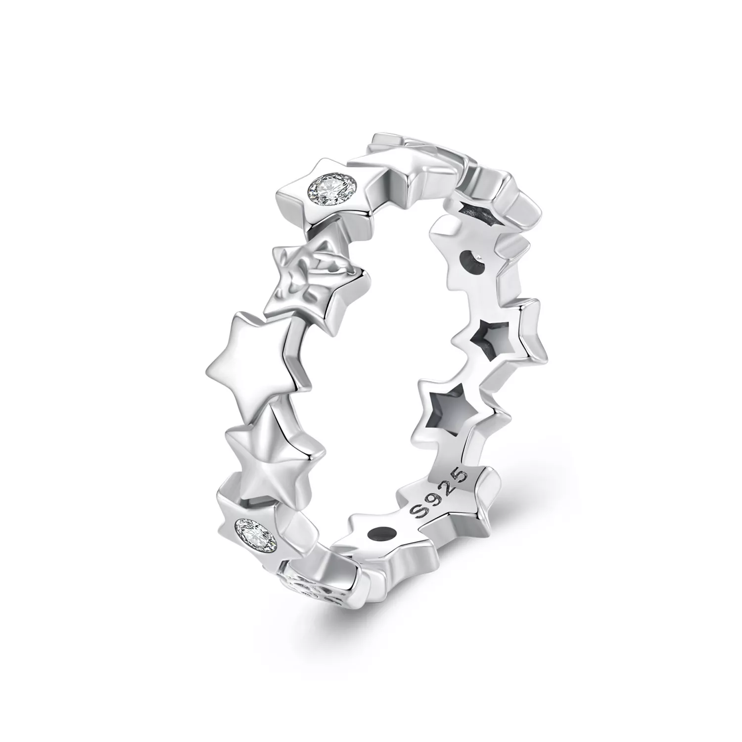 pandora stijl ster ring bsr585
