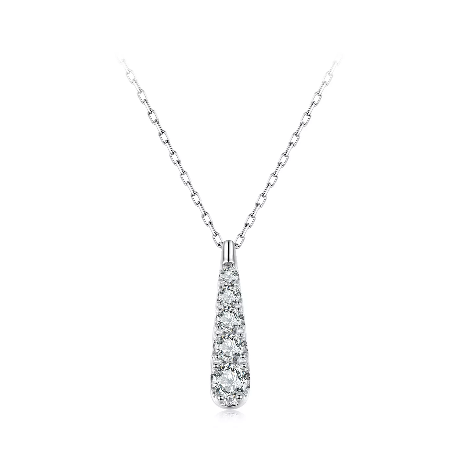 pandora stijl temperament waterdruppel ketting bsn399