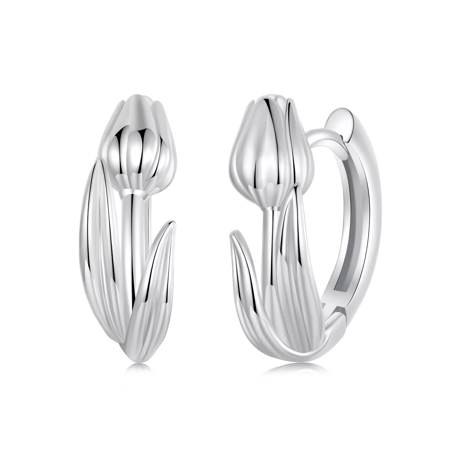 pandora stijl tulp oorbellen bse1085