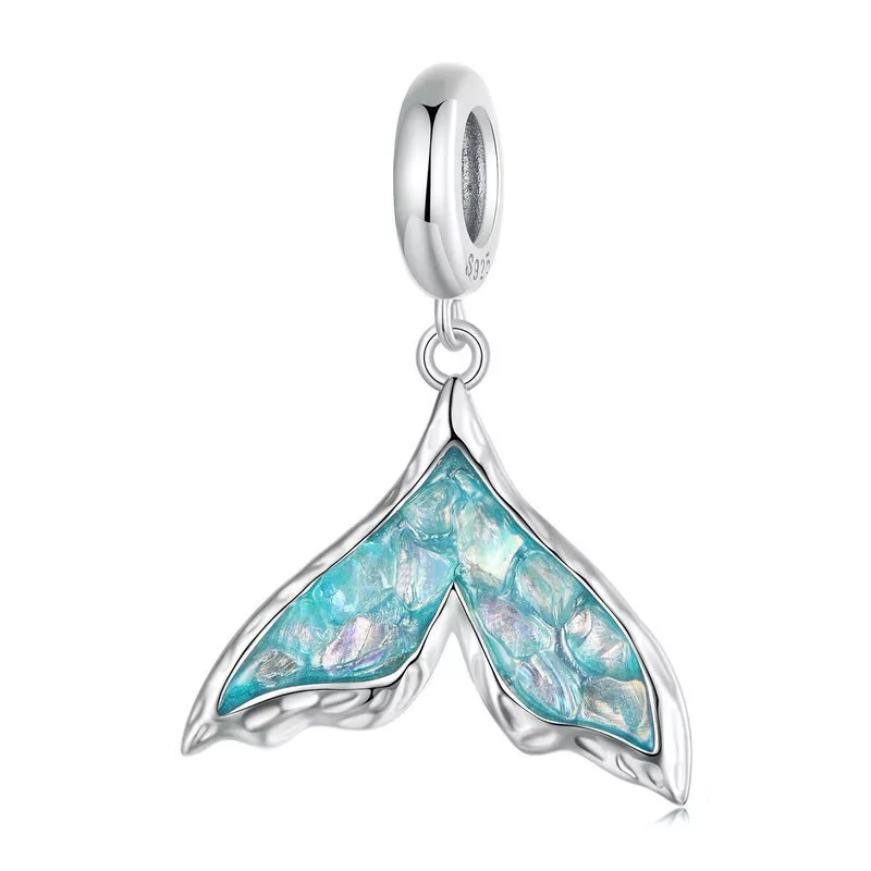 pandora stijl visstaart hanger scc2911