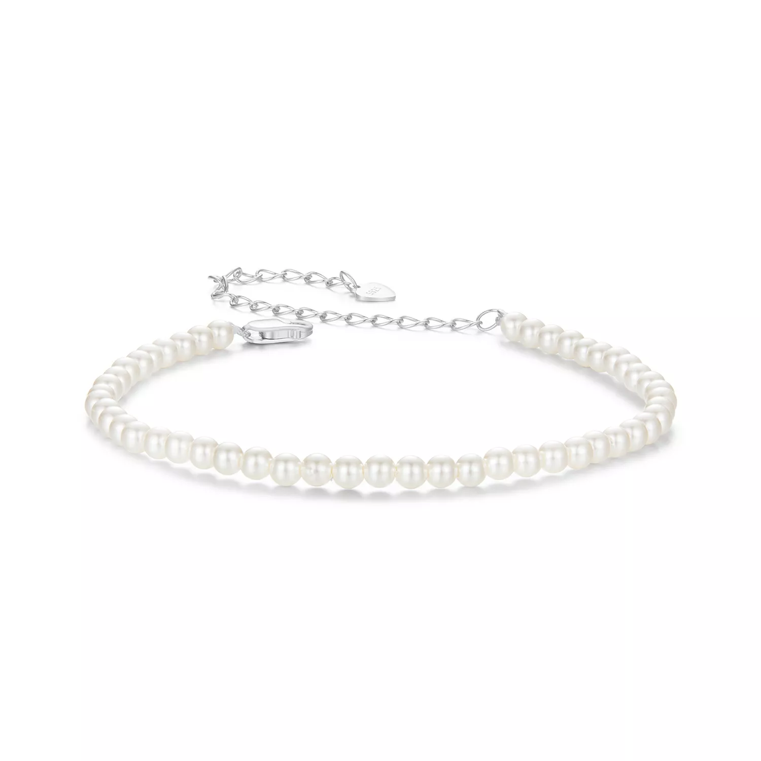 pandora stijl australische witte parelarmband scb280
